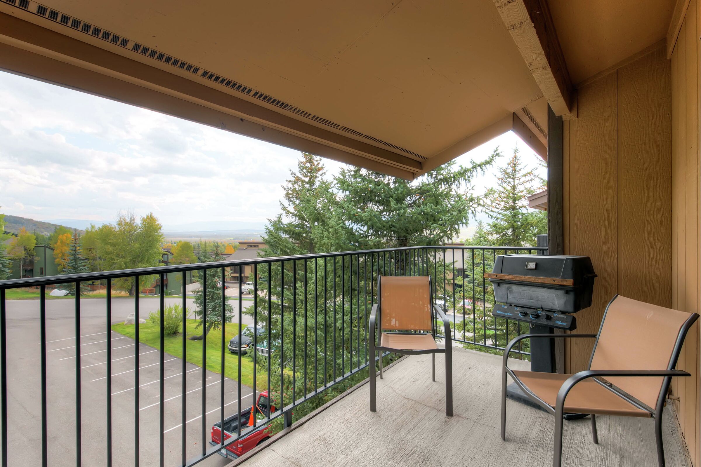 Balcony with BBQ