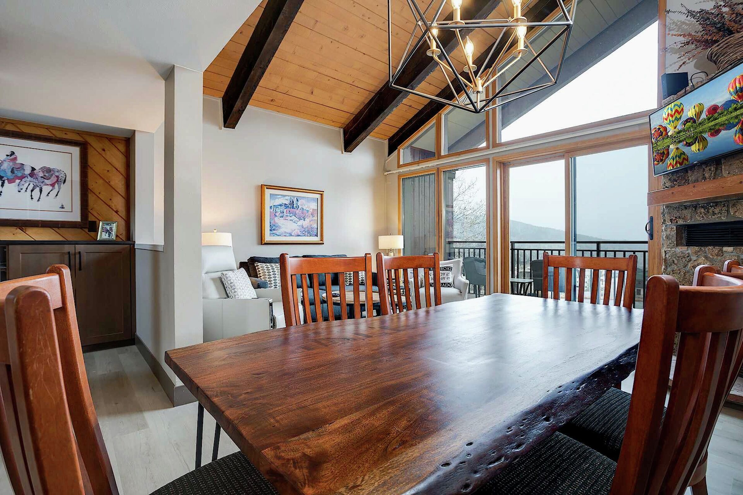 Dining Room & Living Room