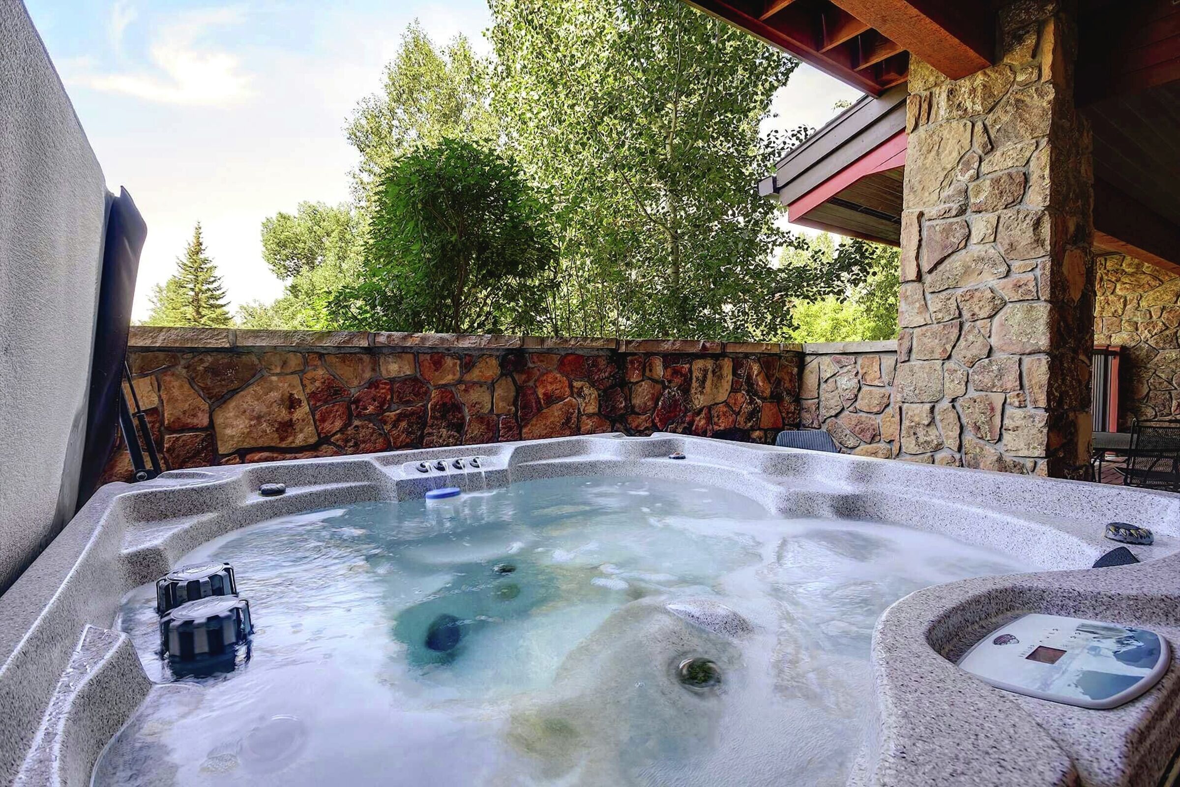 Patio with Hot Tub