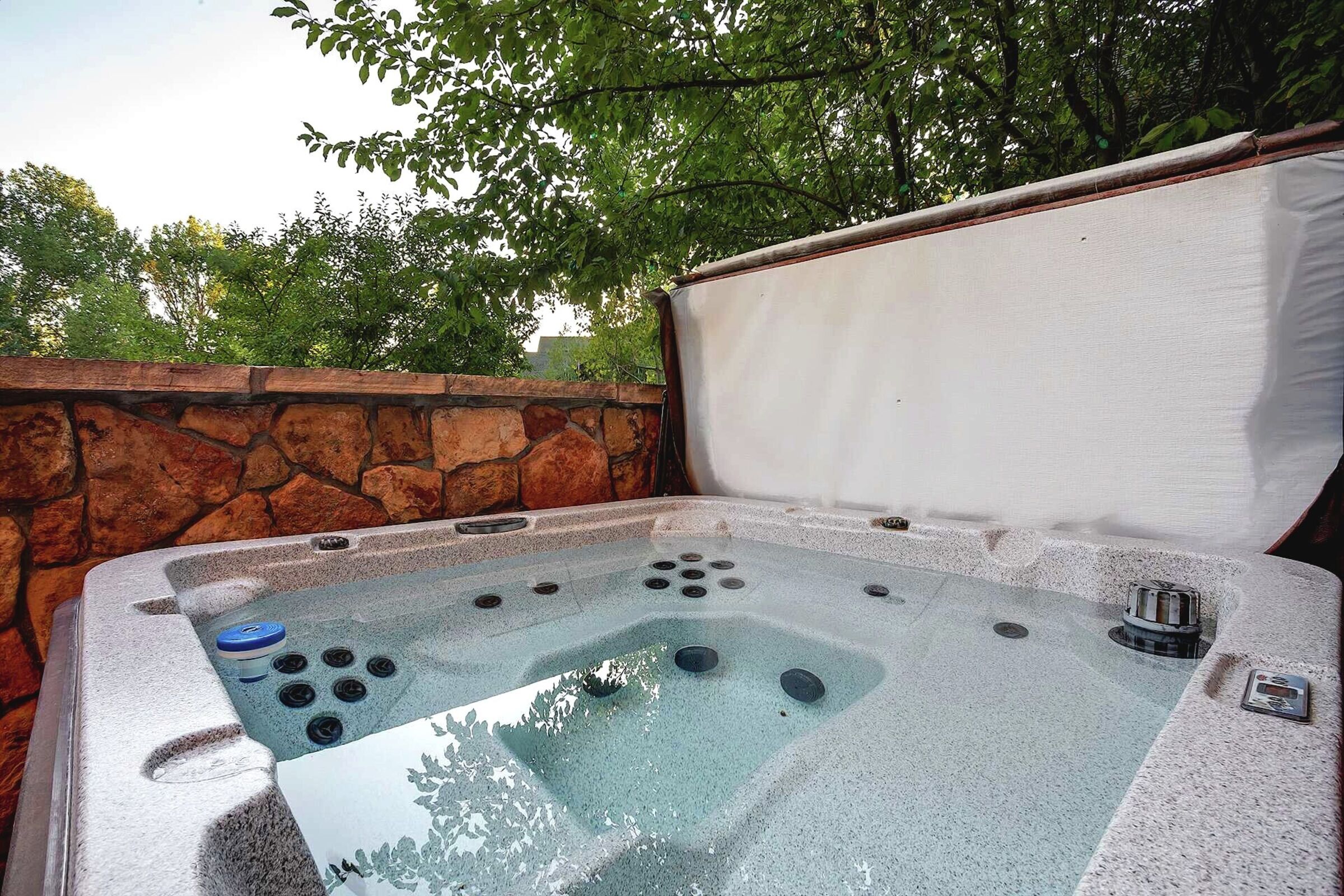 Patio with Hot Tub