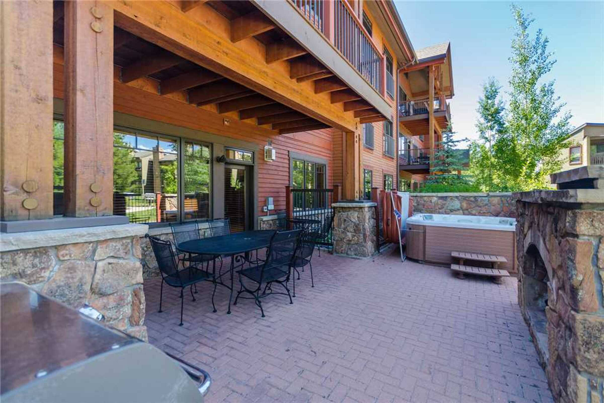 Patio with Hot Tub