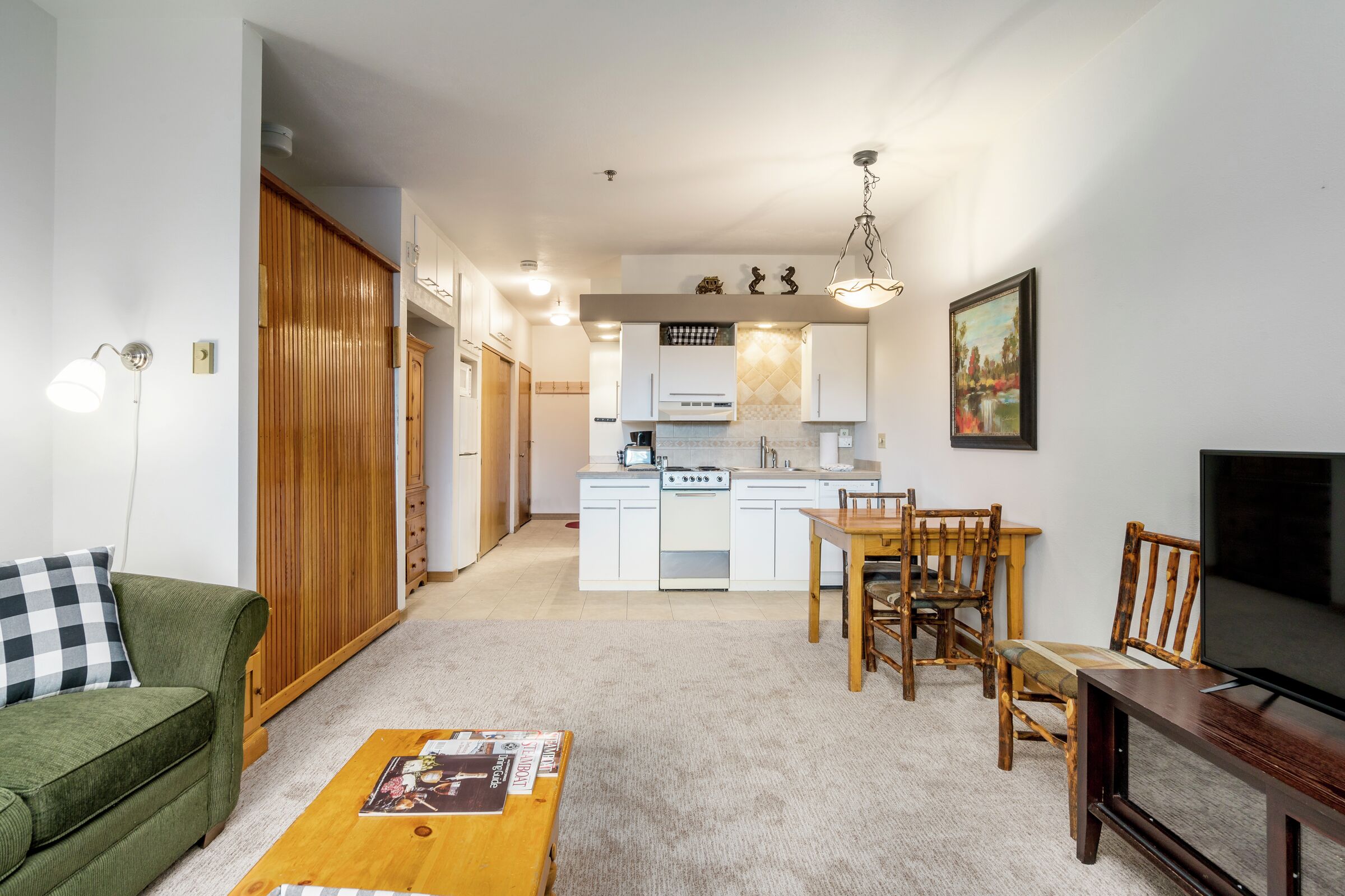 Studio Living Area