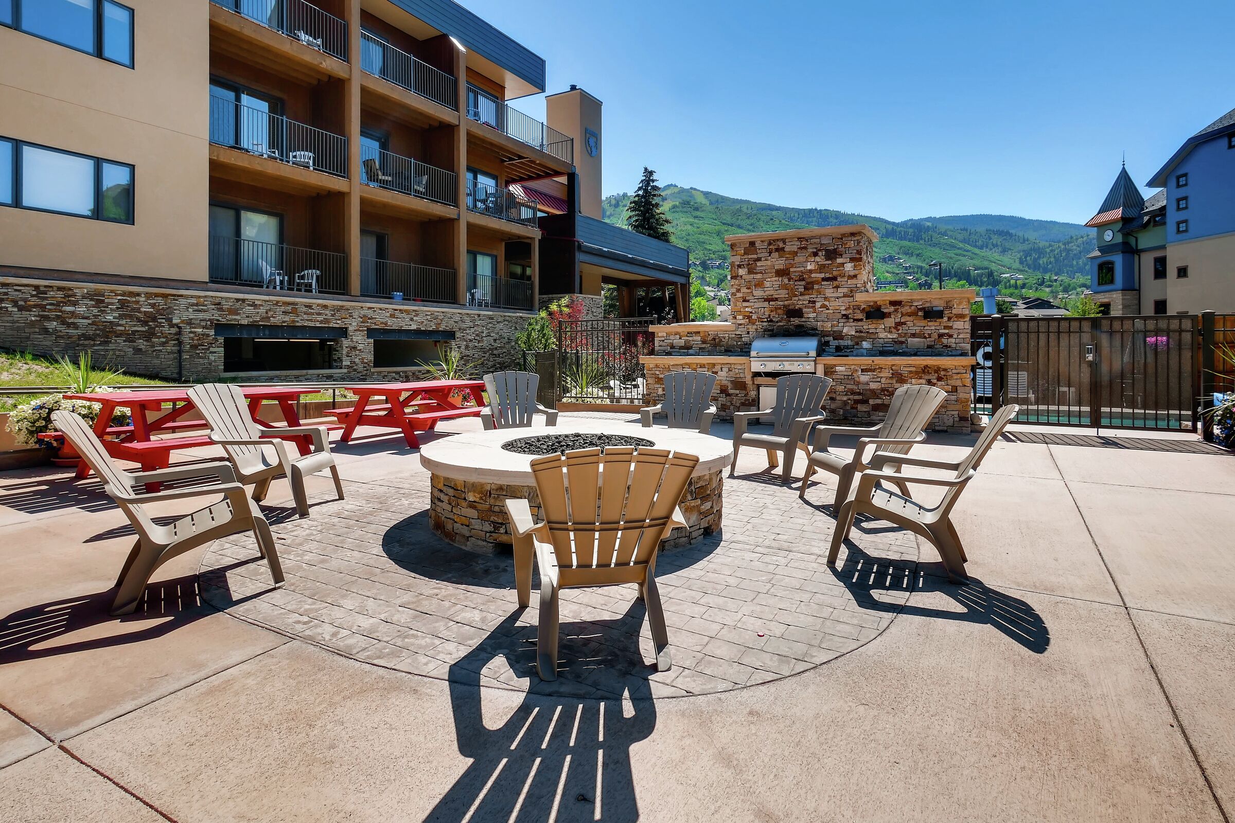Patio with Fire Pit