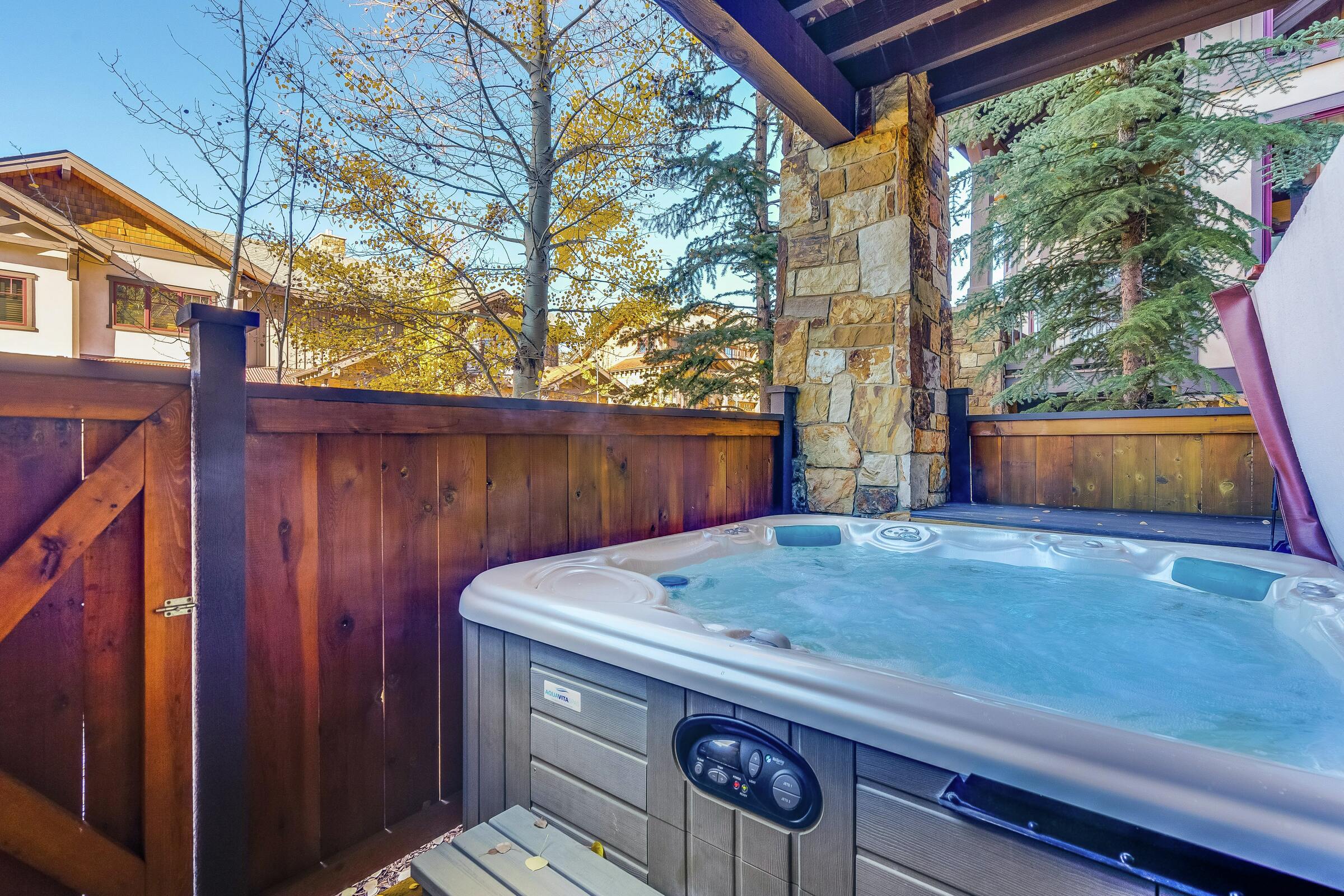 Patio with Hot Tub