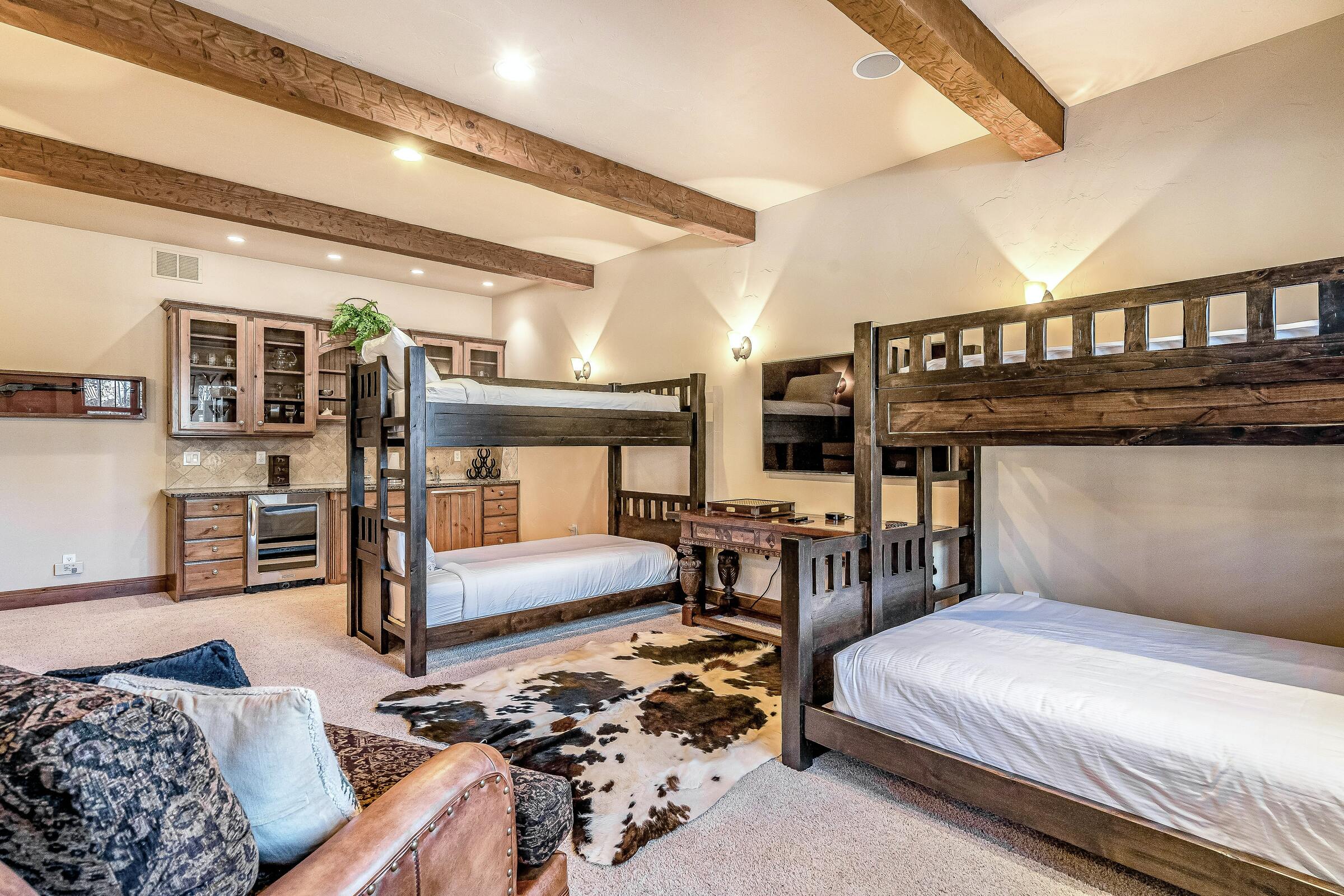 Den with Bunk Beds