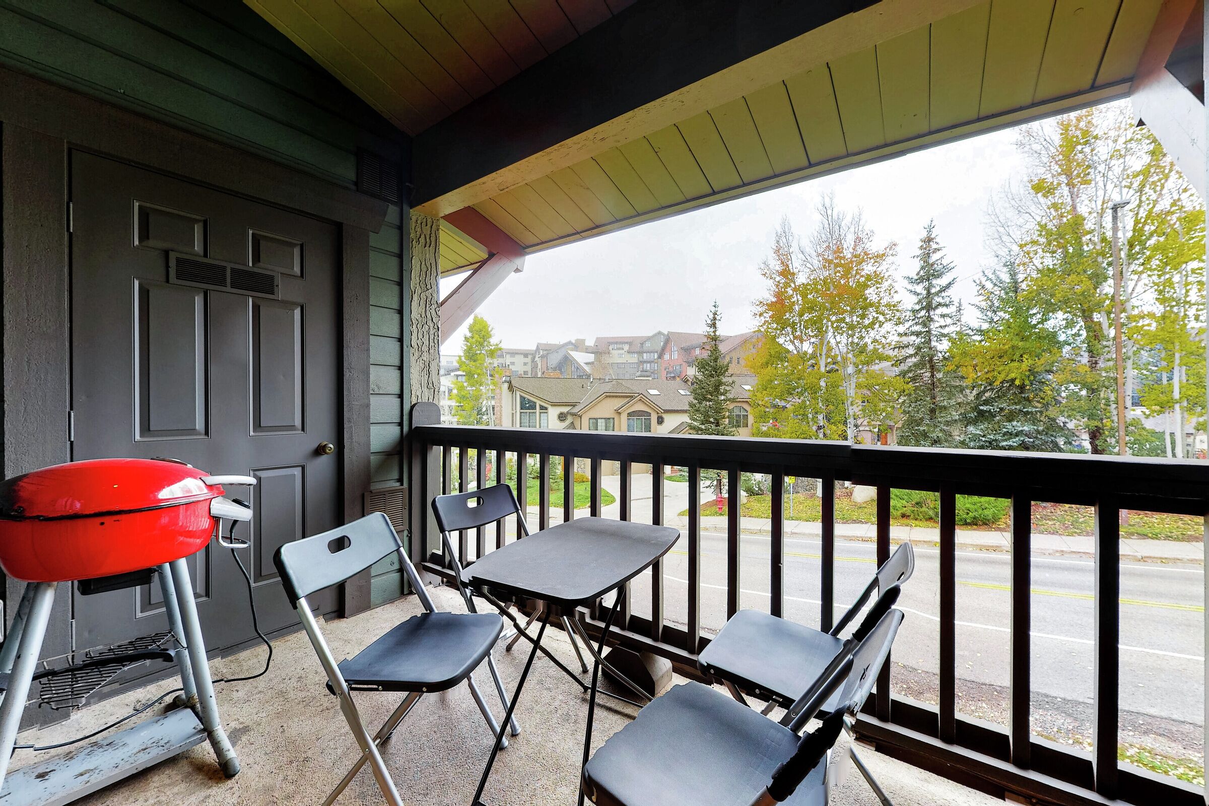 Balcony with BBQ