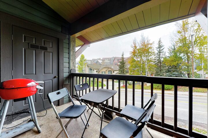 Balcony with BBQ