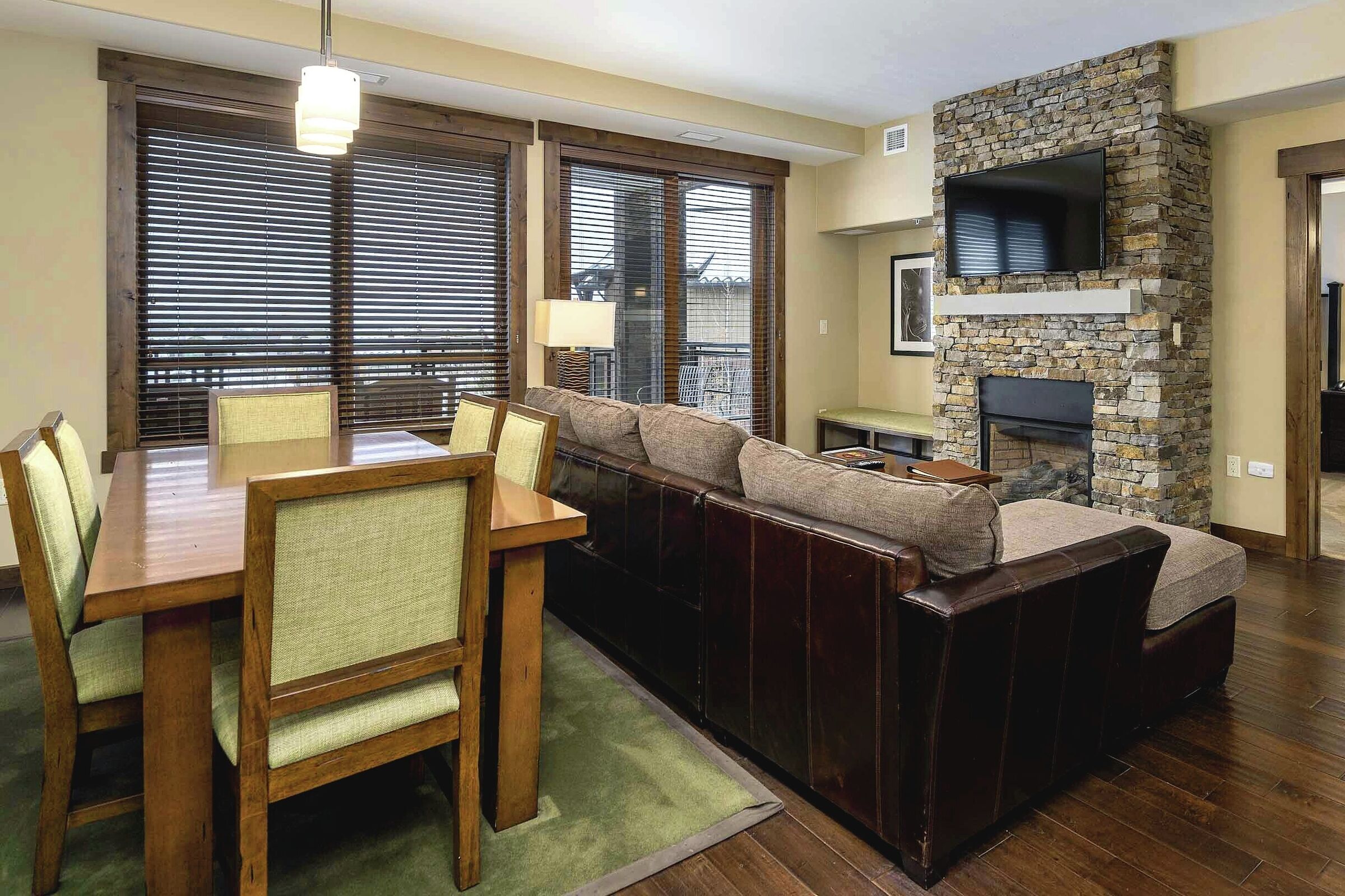 Dining Area & Living Area