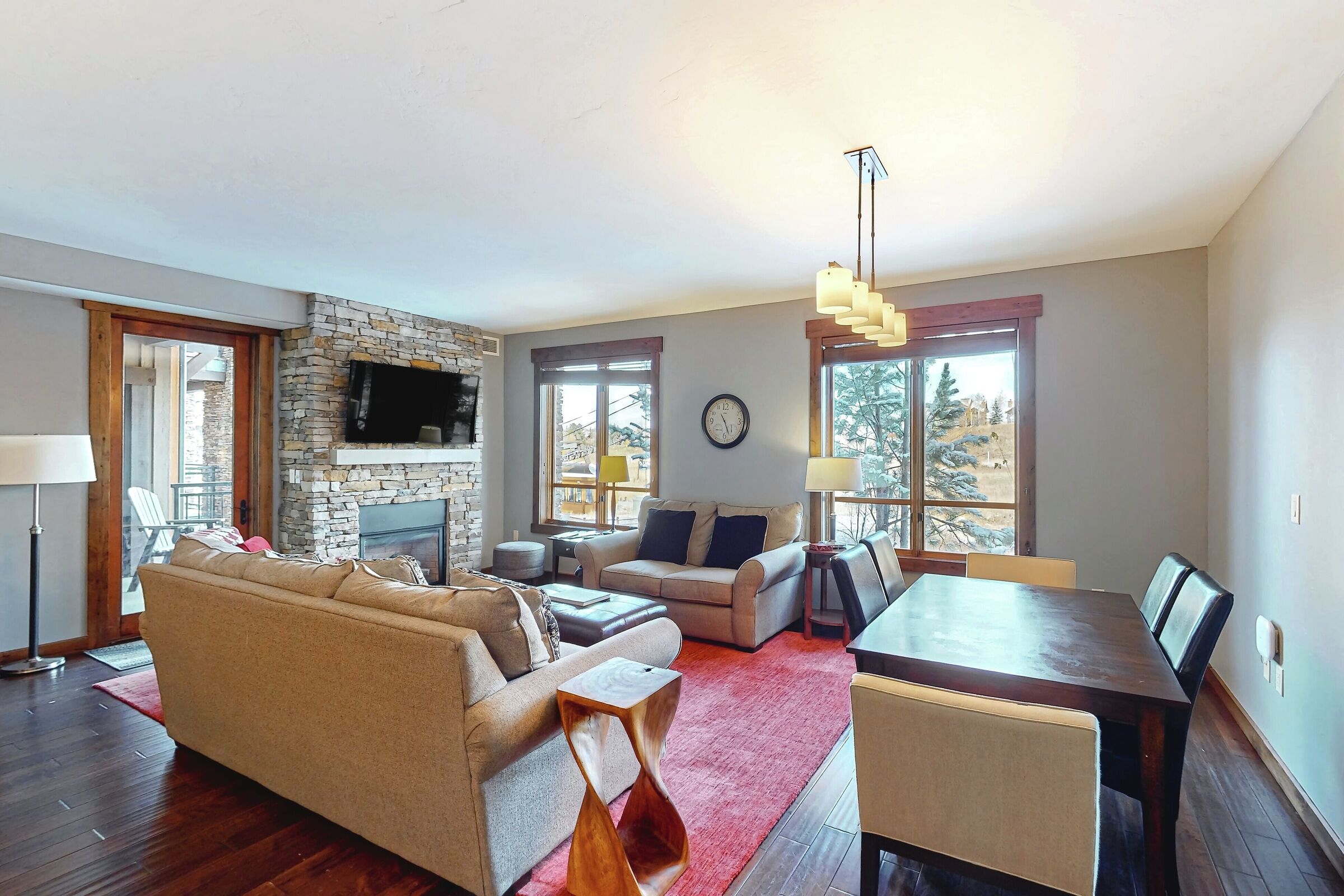 Dining Area & Living Area