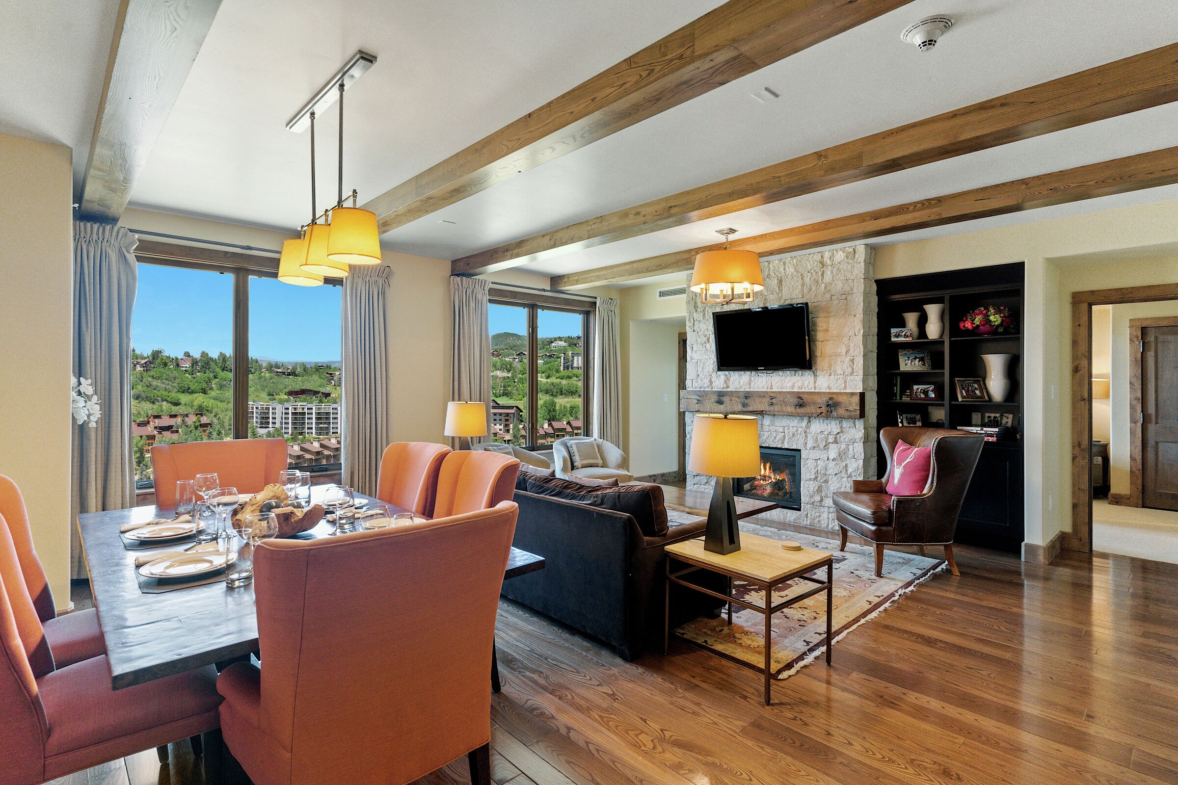 #2703 - Dining Room & Living Area