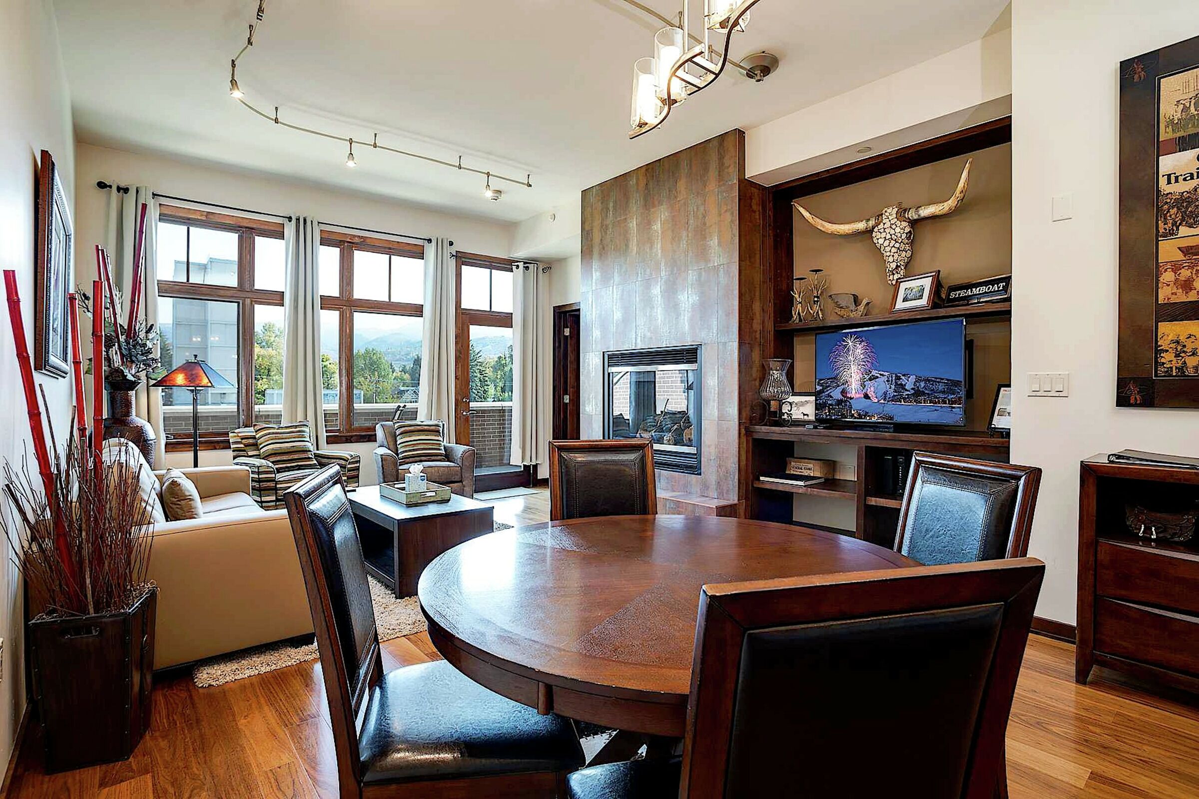 Living Room & Dining Room