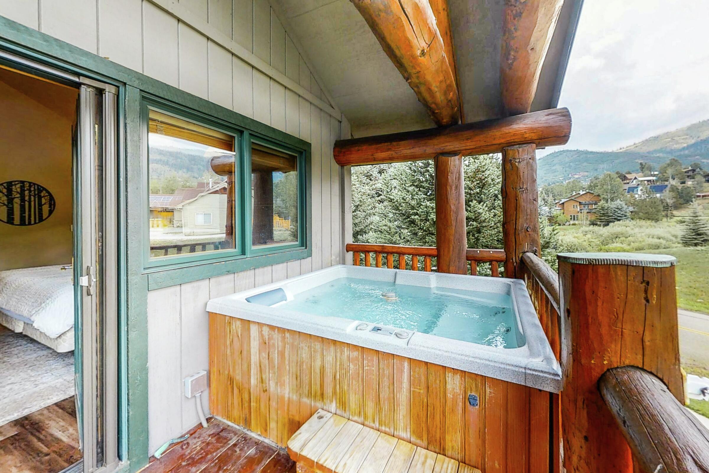 Balcony with Hot Tub