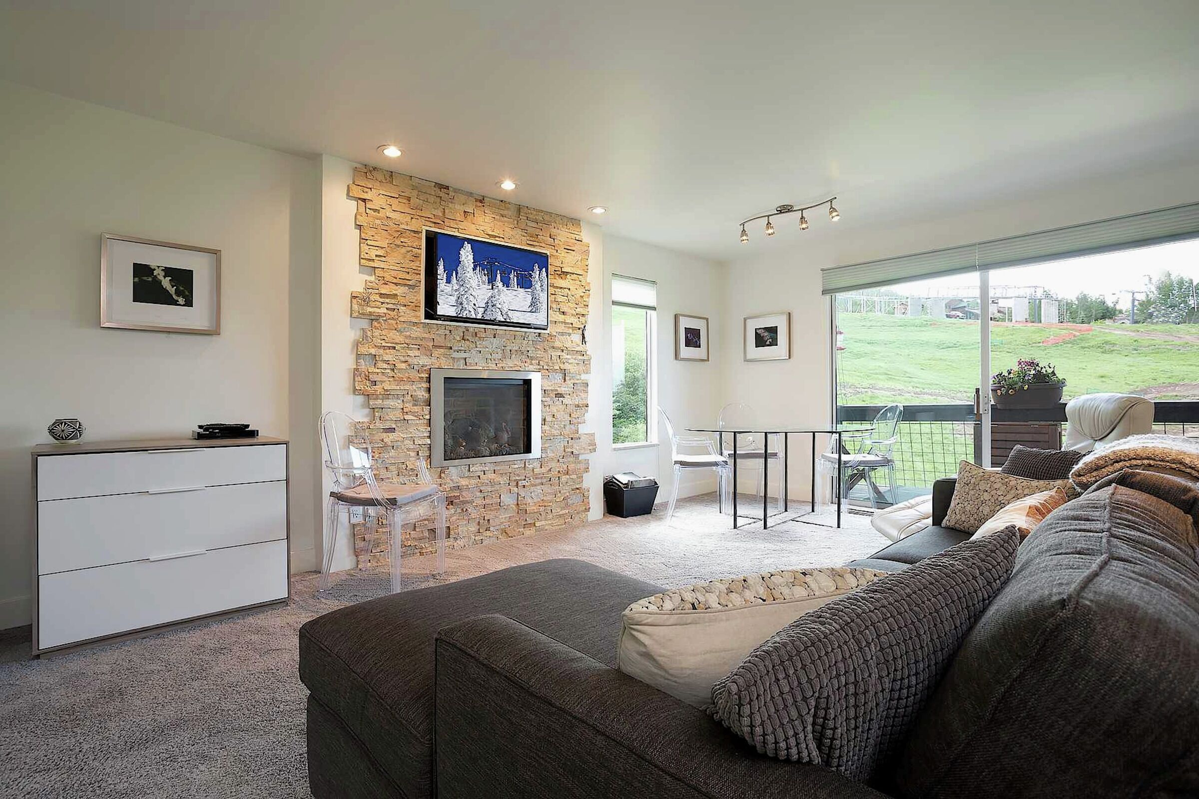 Living Room & Dining Room