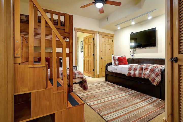 Den with Beds