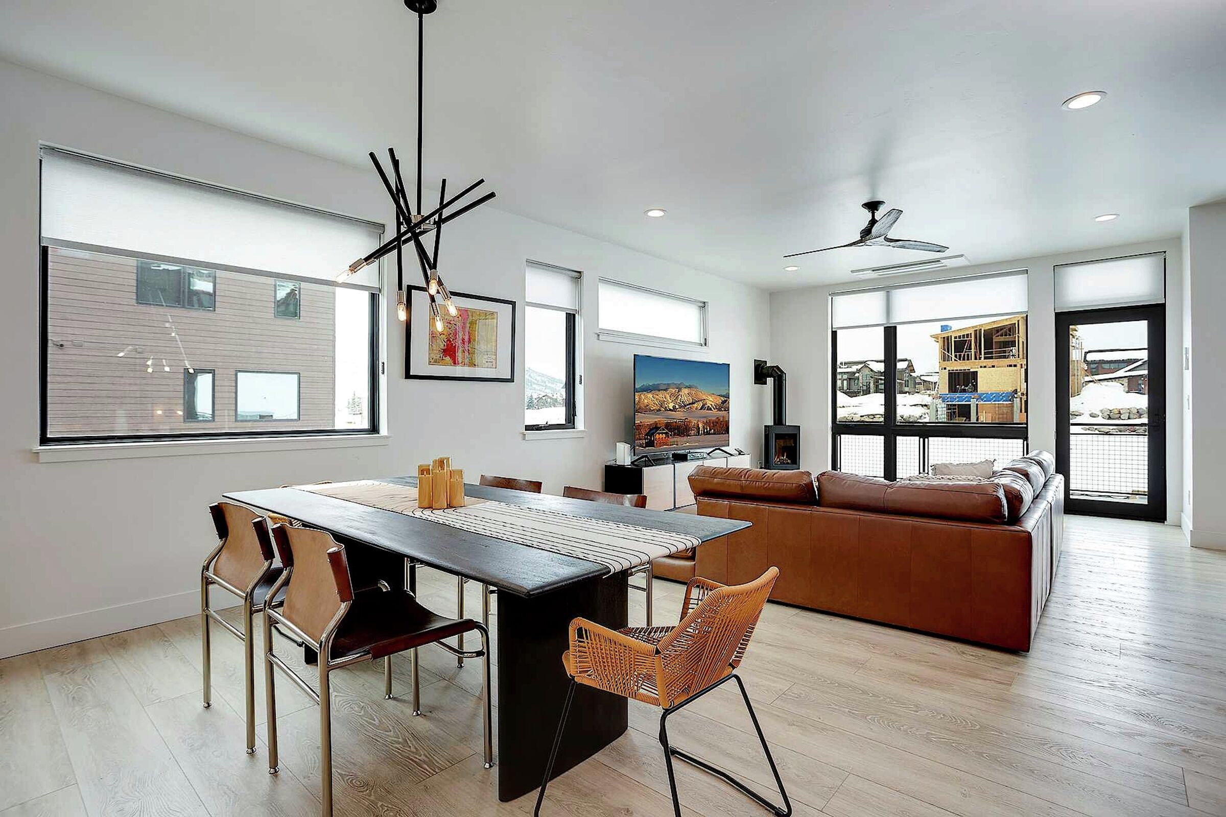 Dining Room & Living Room
