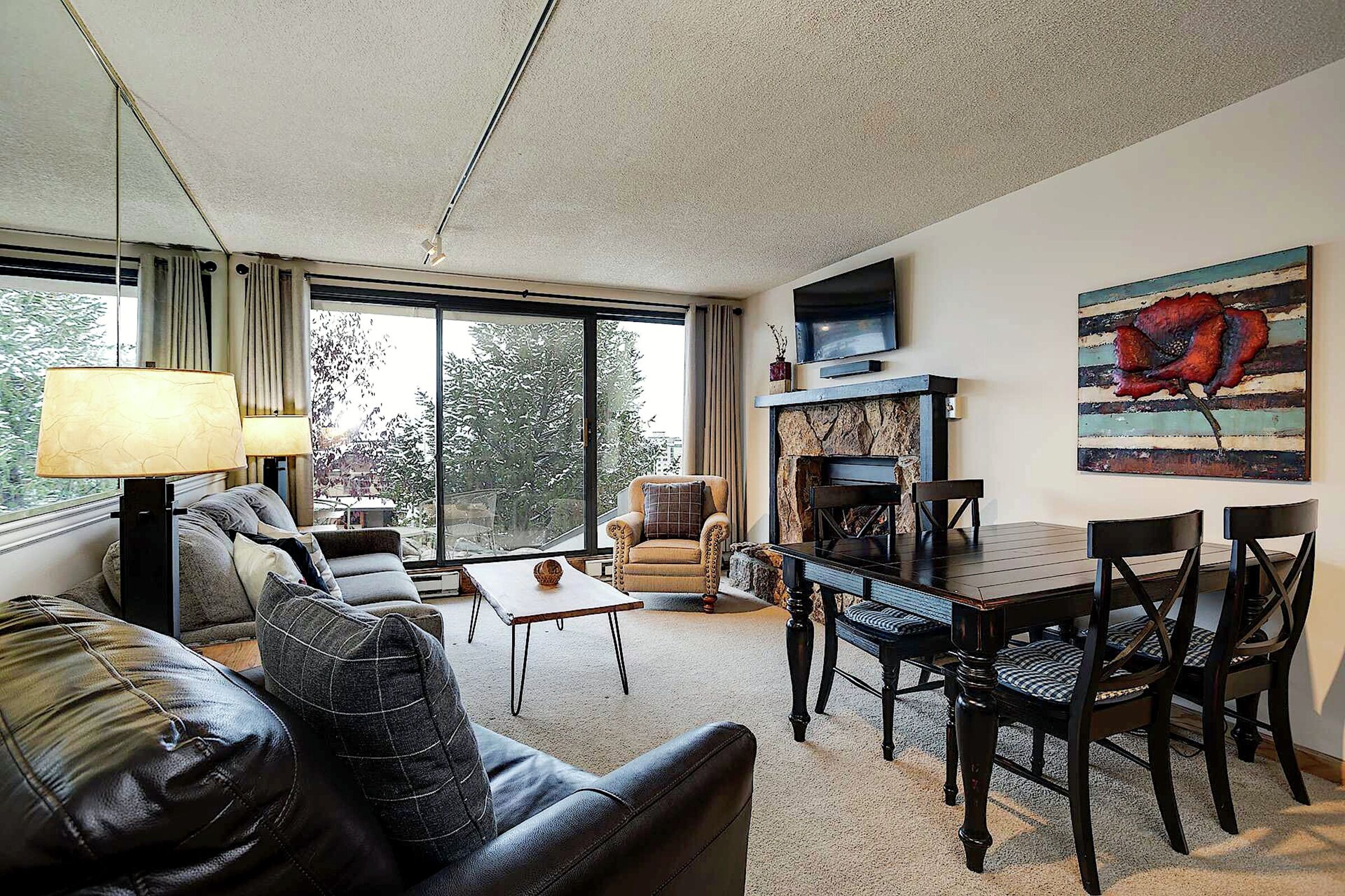 Living Room & Dining Room