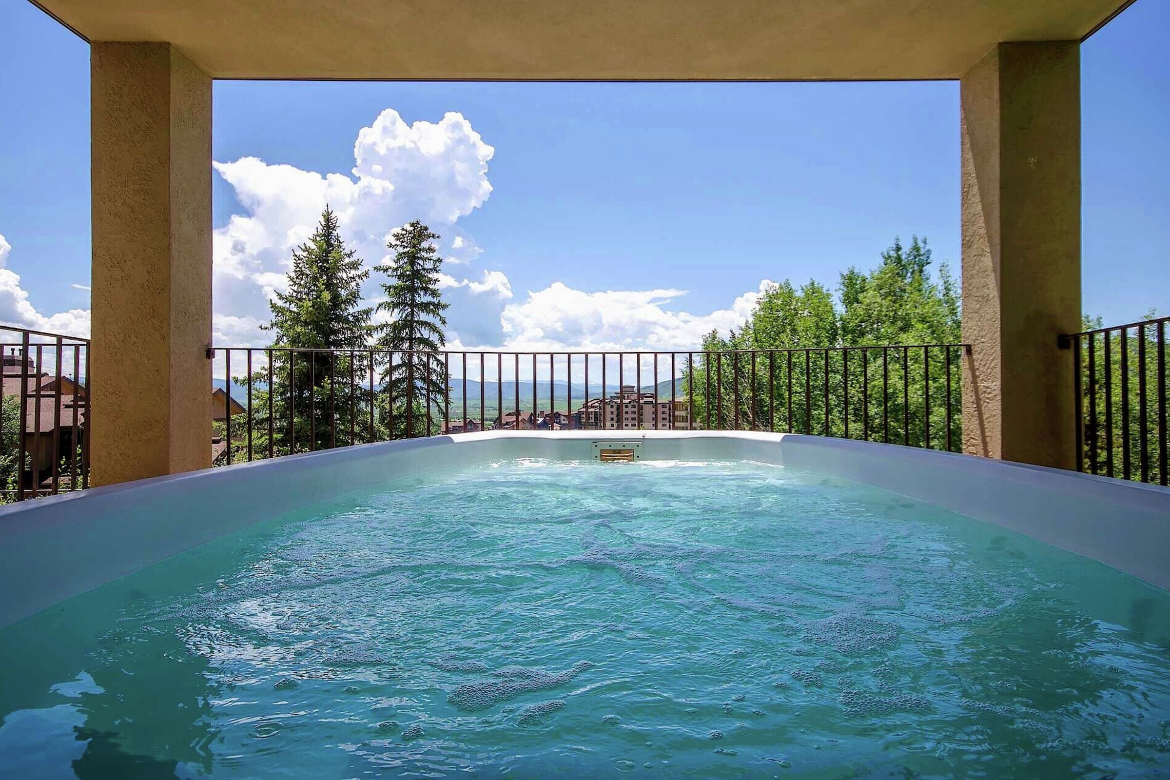 Balcony with Hot Tub