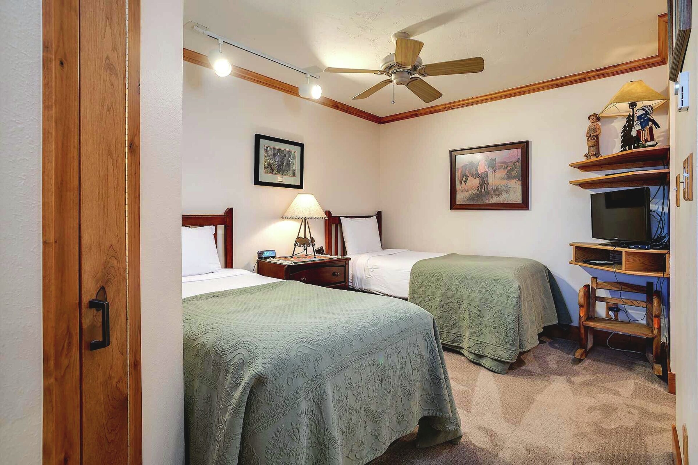 Den with Beds
