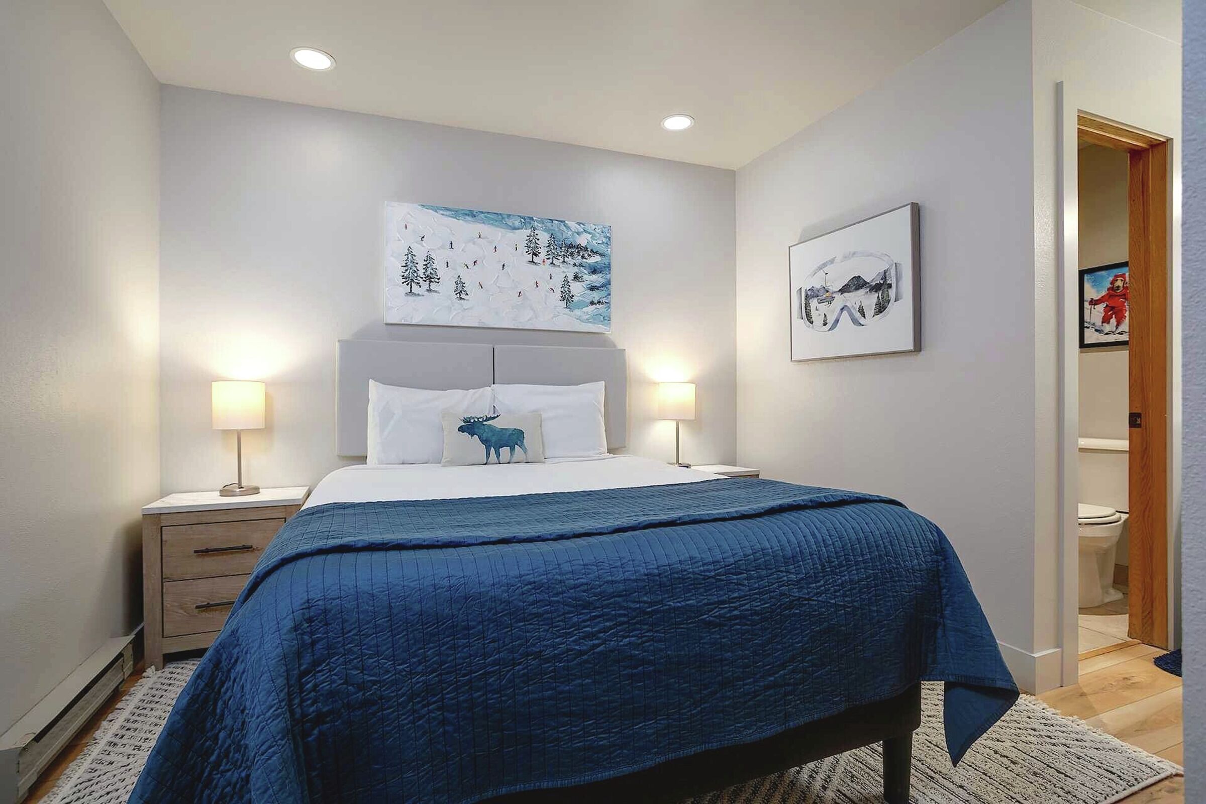 Den with Bed