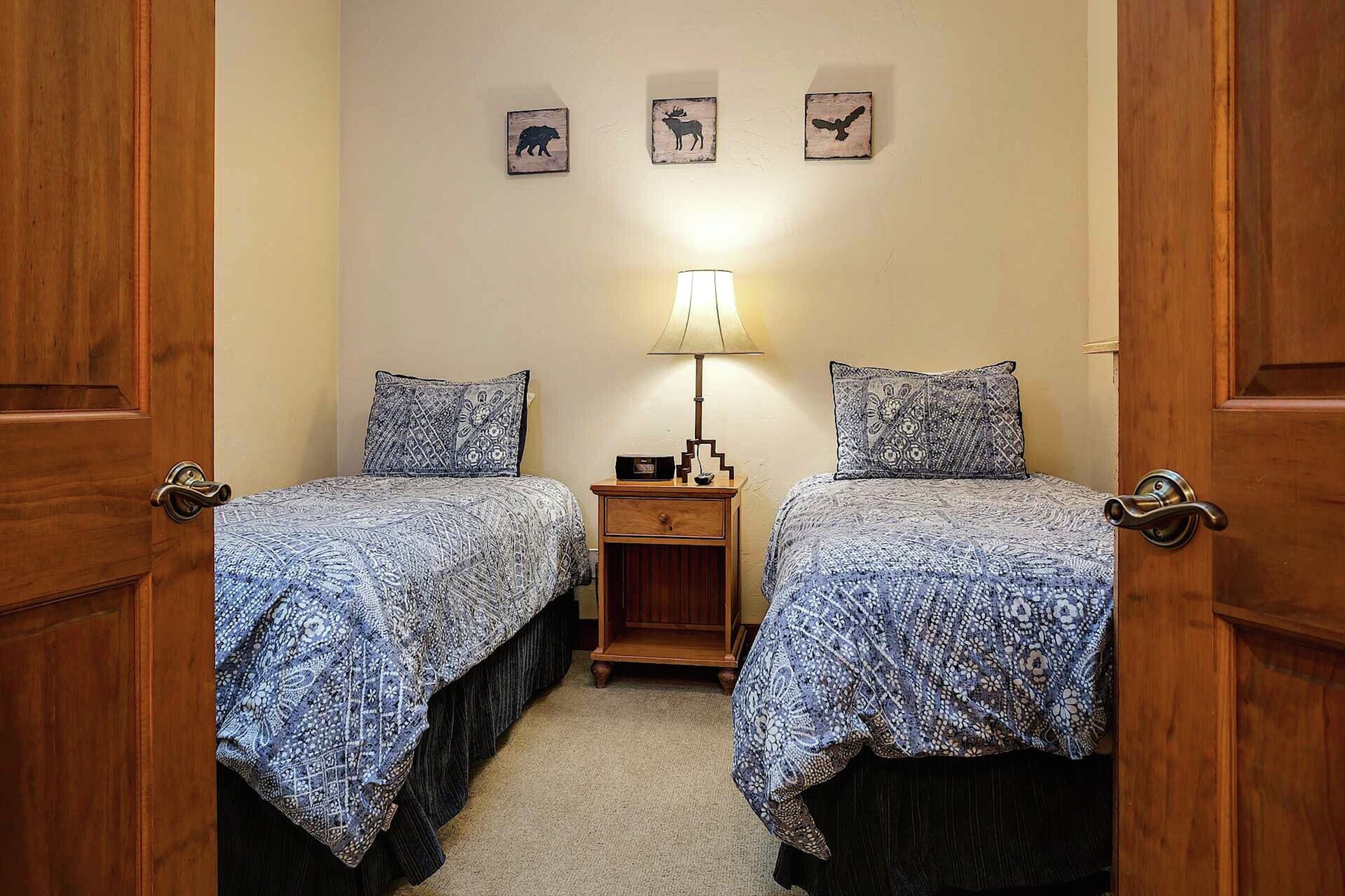 Den with Beds