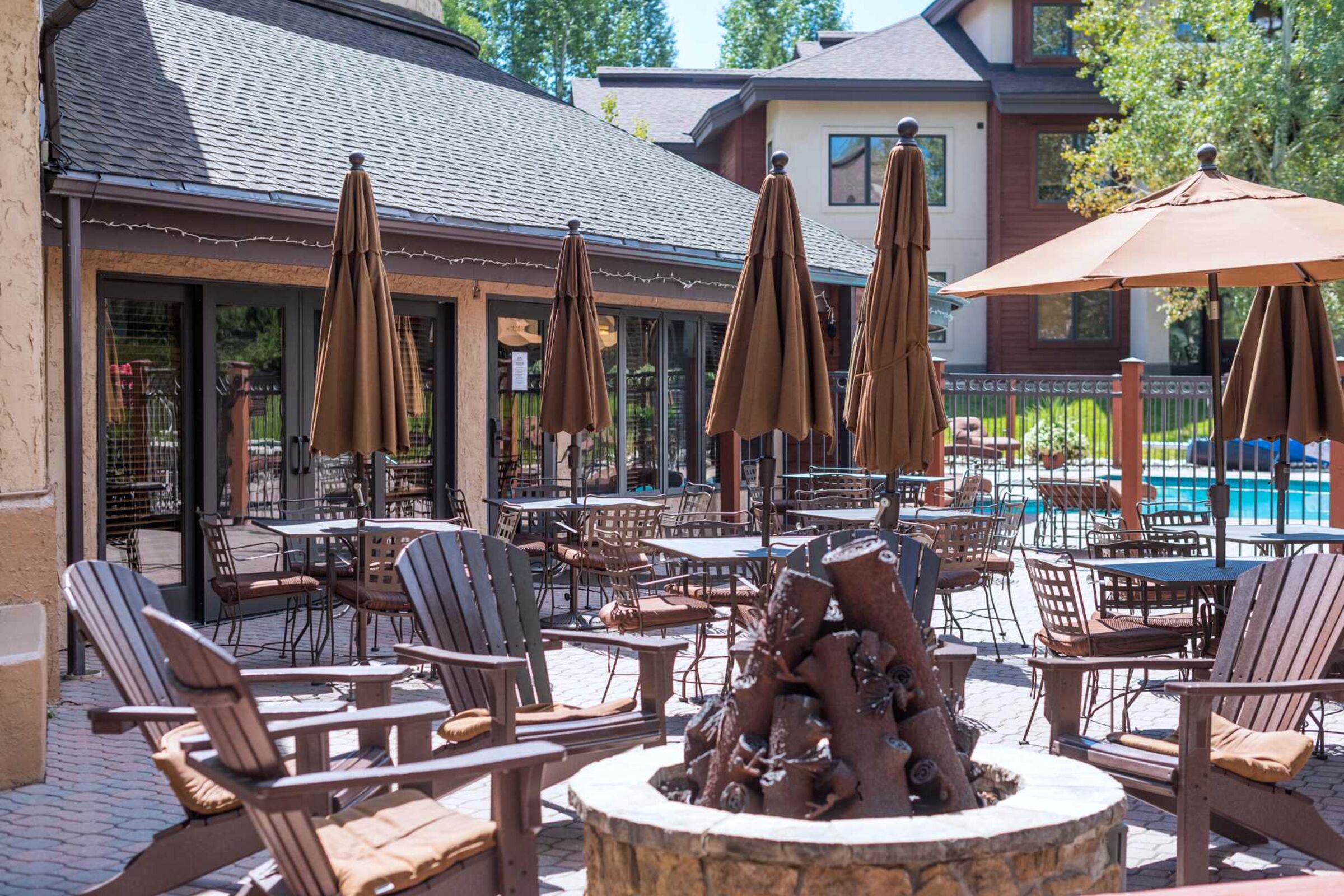 Patio with Fire Pit