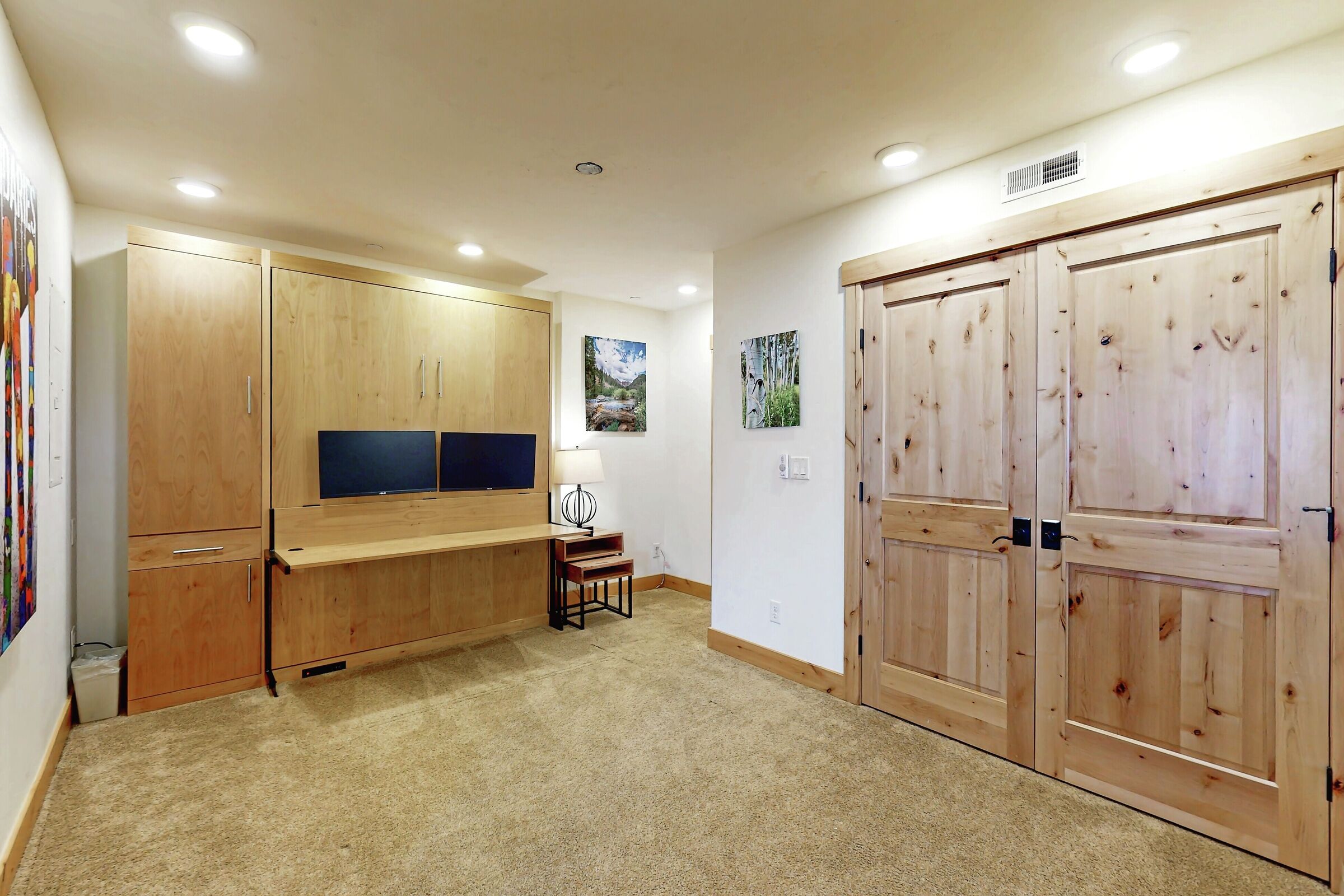 Normandy #1 - Den with Murphy Bed