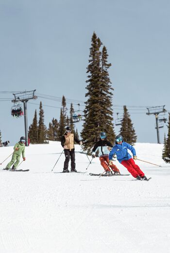 Skiing Instruction at Steamboat
