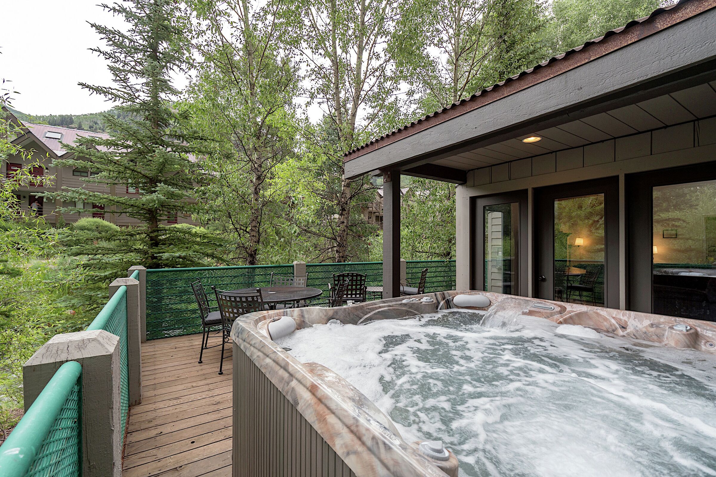Balcony with Hot Tub