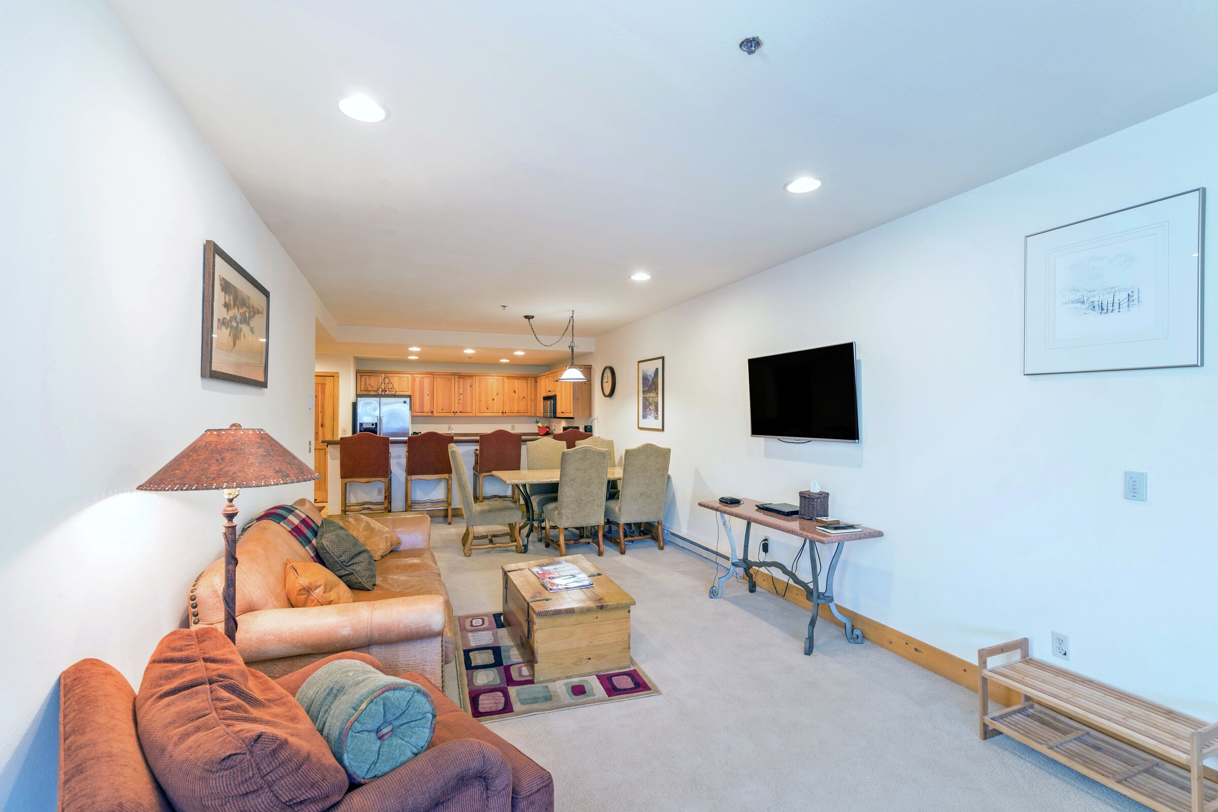 Living Area & Dining Area