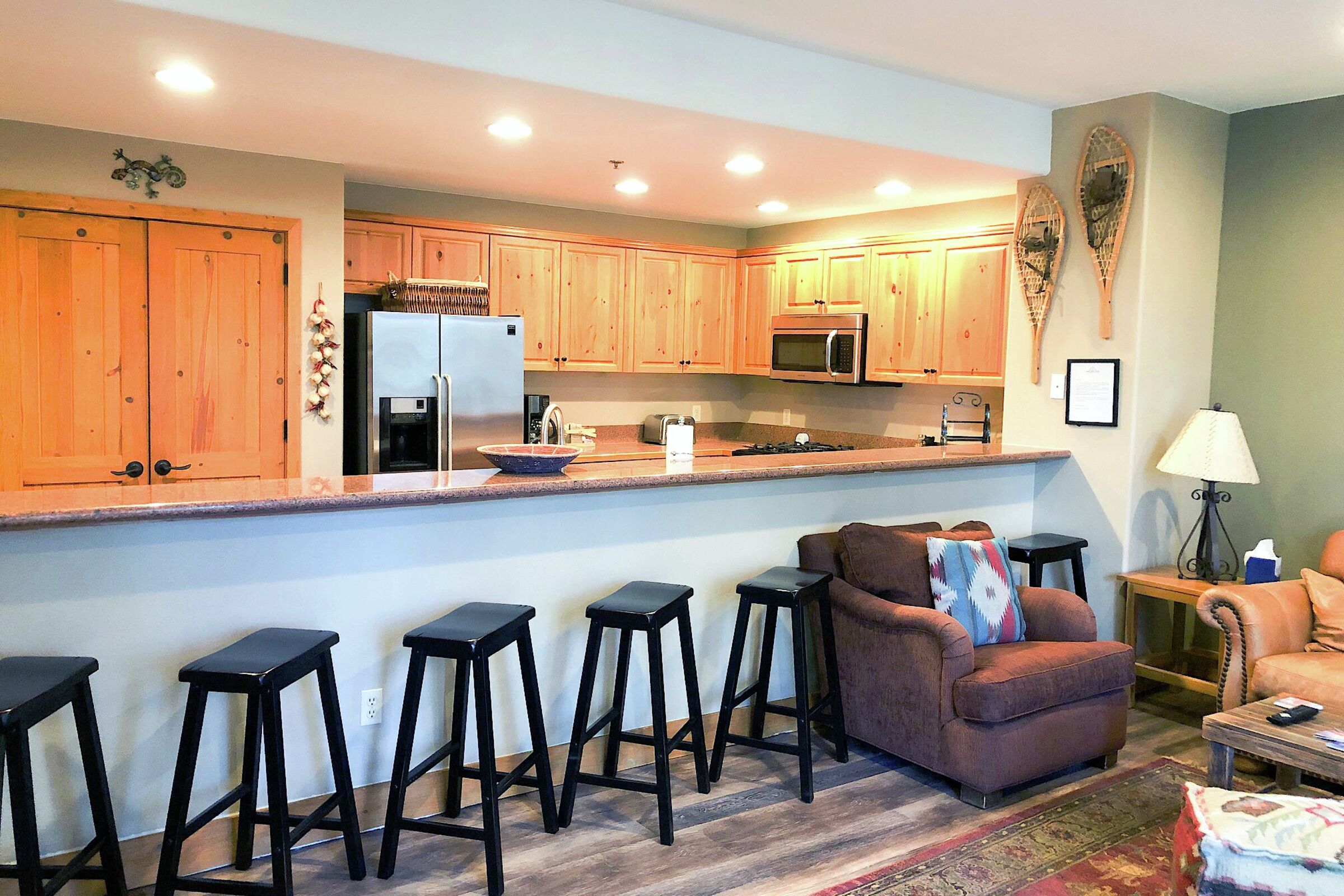 Kitchen & Living Area