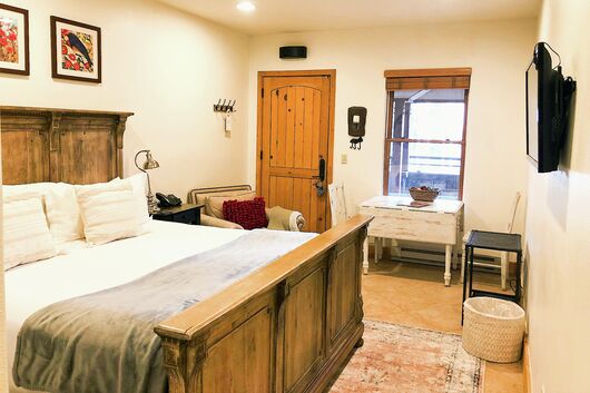 Hotel Room Living Area