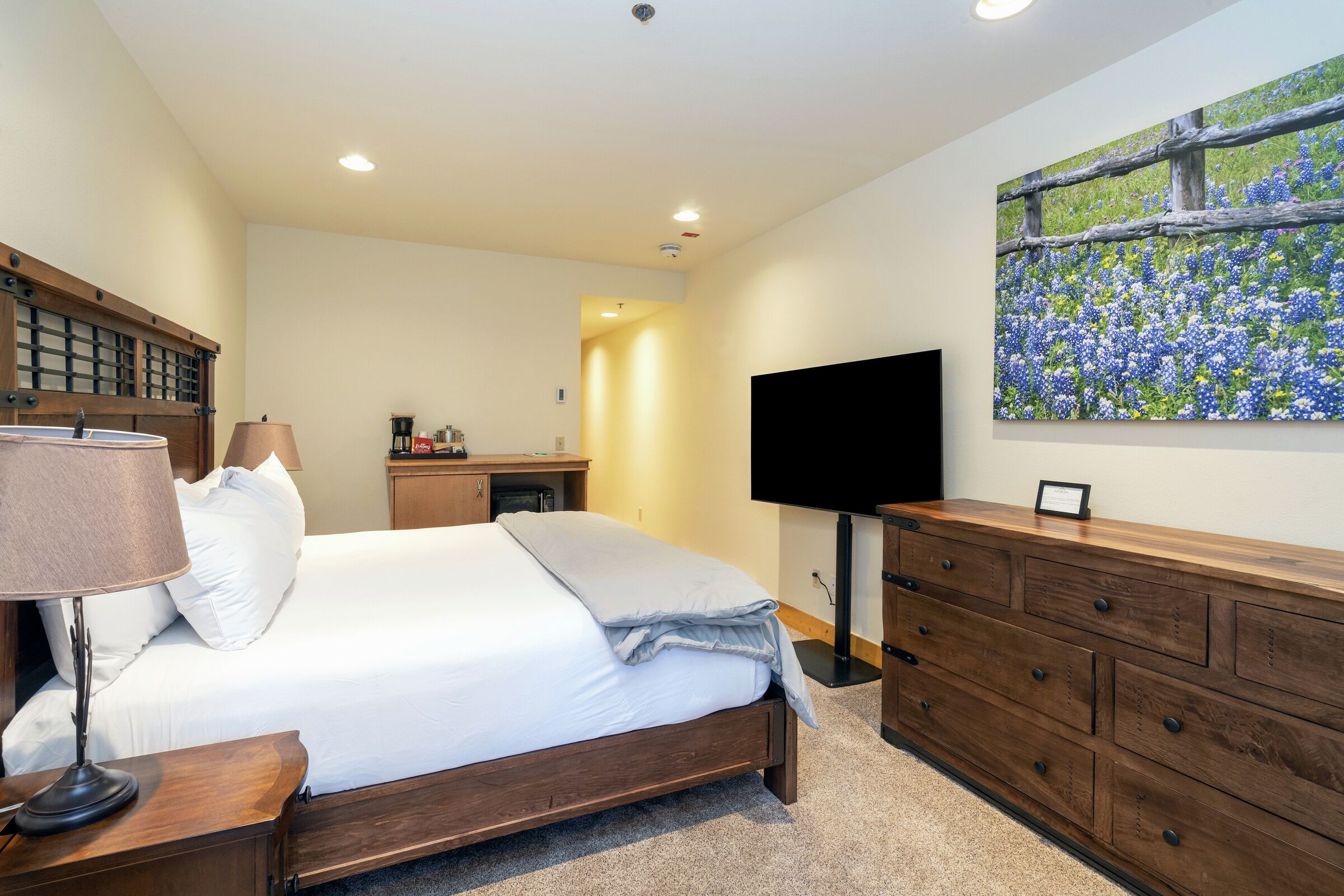 Hotel Room Living Area