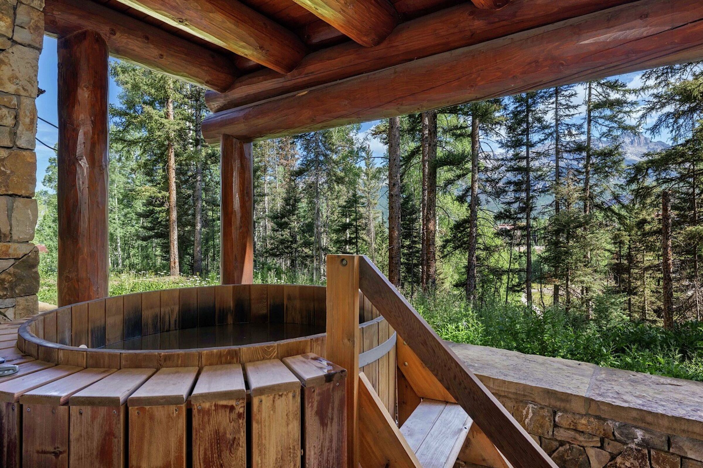 Patio with Hot Tub