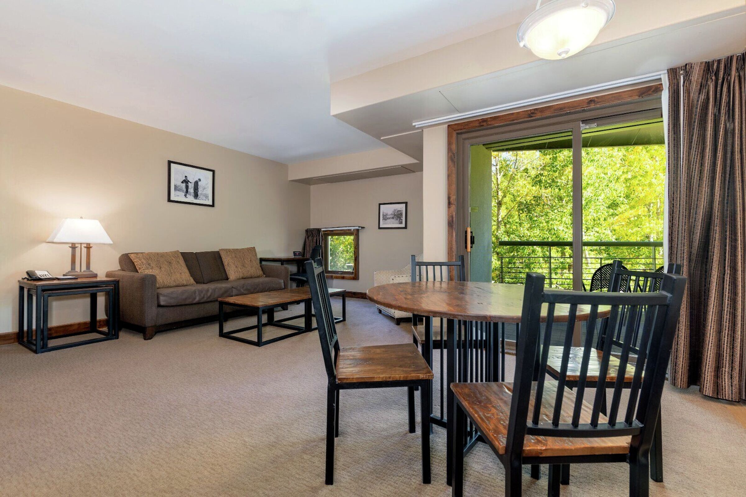 Living Area & Dining Area