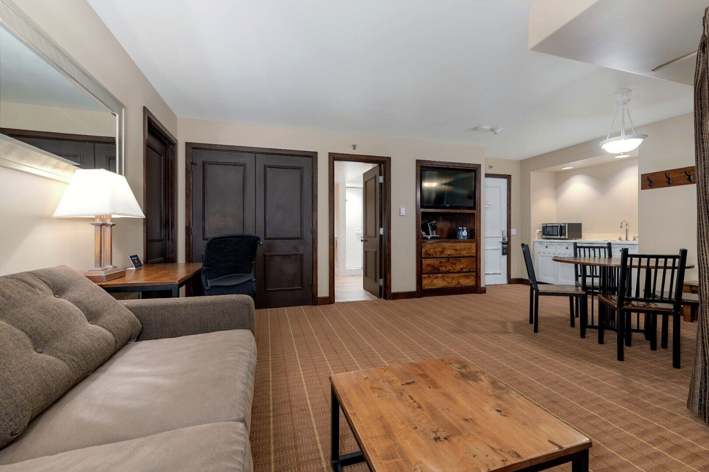 Living Area & Dining Area