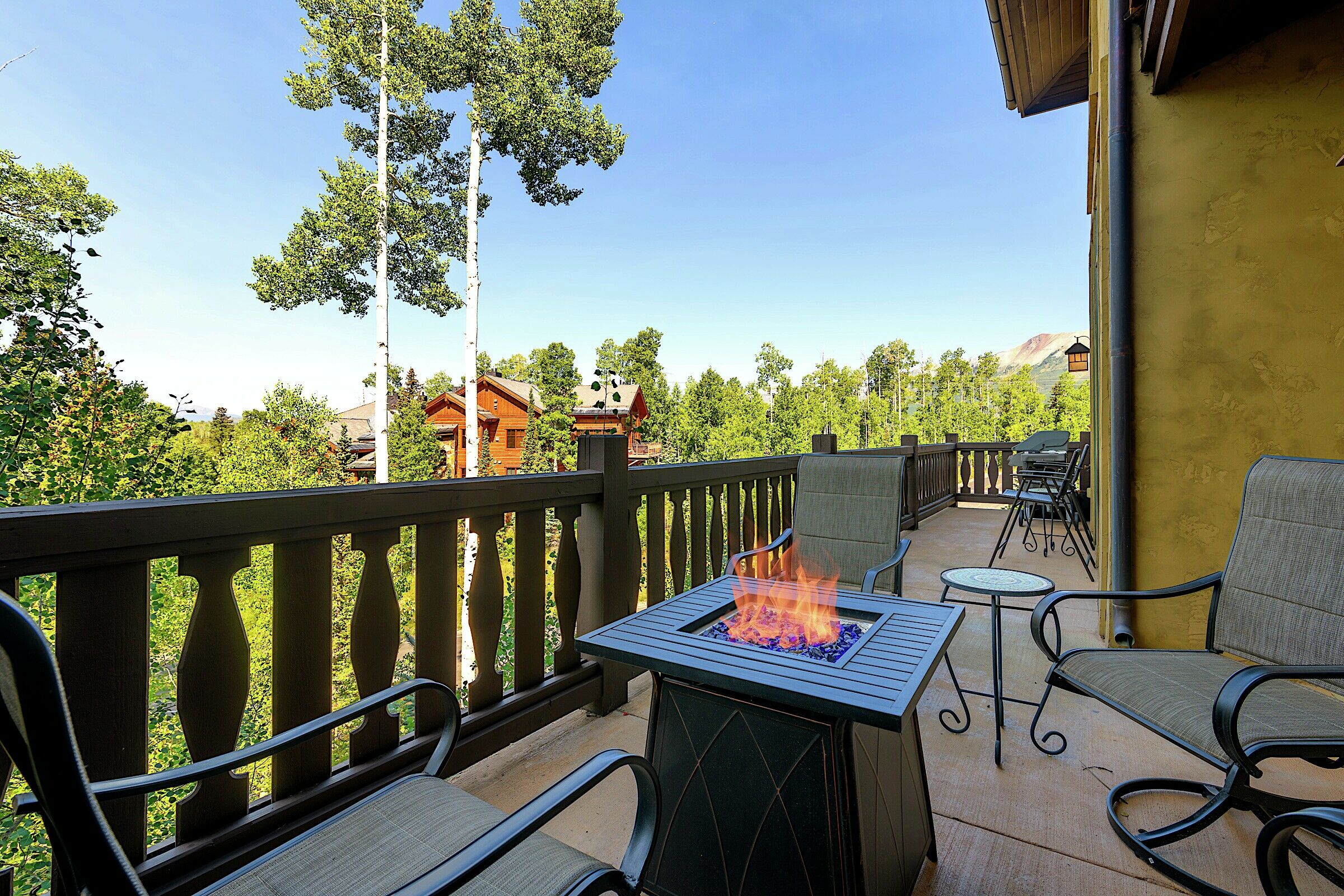 Balcony with BBQ