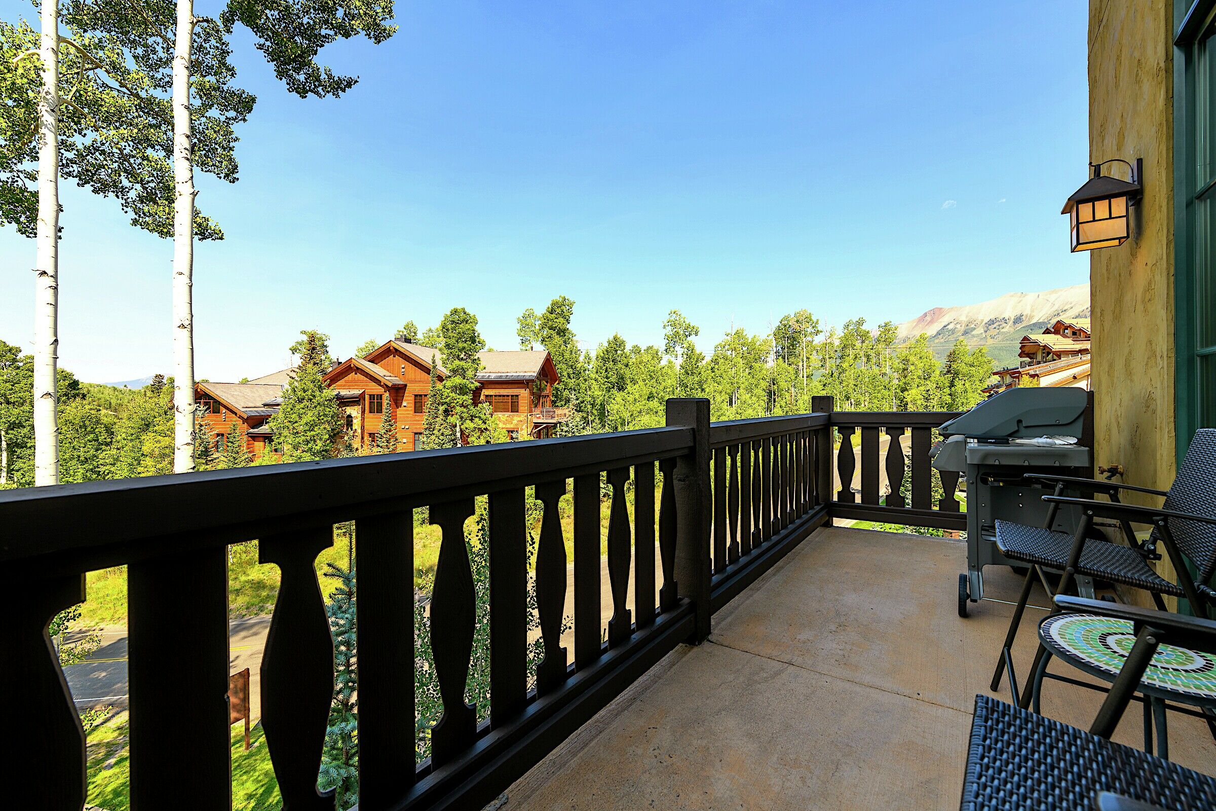 Balcony with BBQ