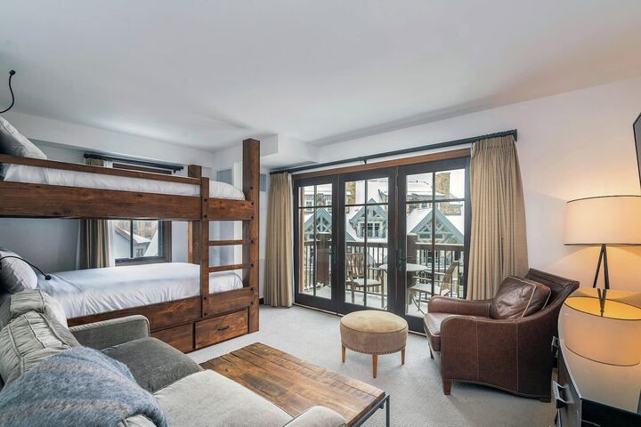 Classic 2 Bdrm Suite Village View - Bedroom