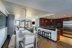 Classic 2 Bdrm Residence Mountain View - Dining Area & Living Area