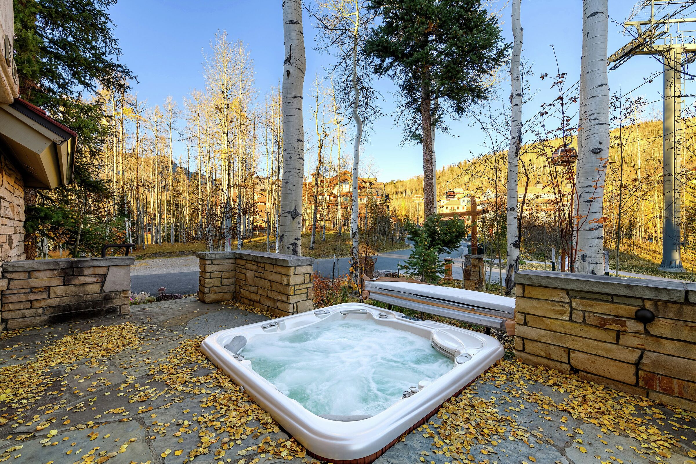 Patio with Hot Tub