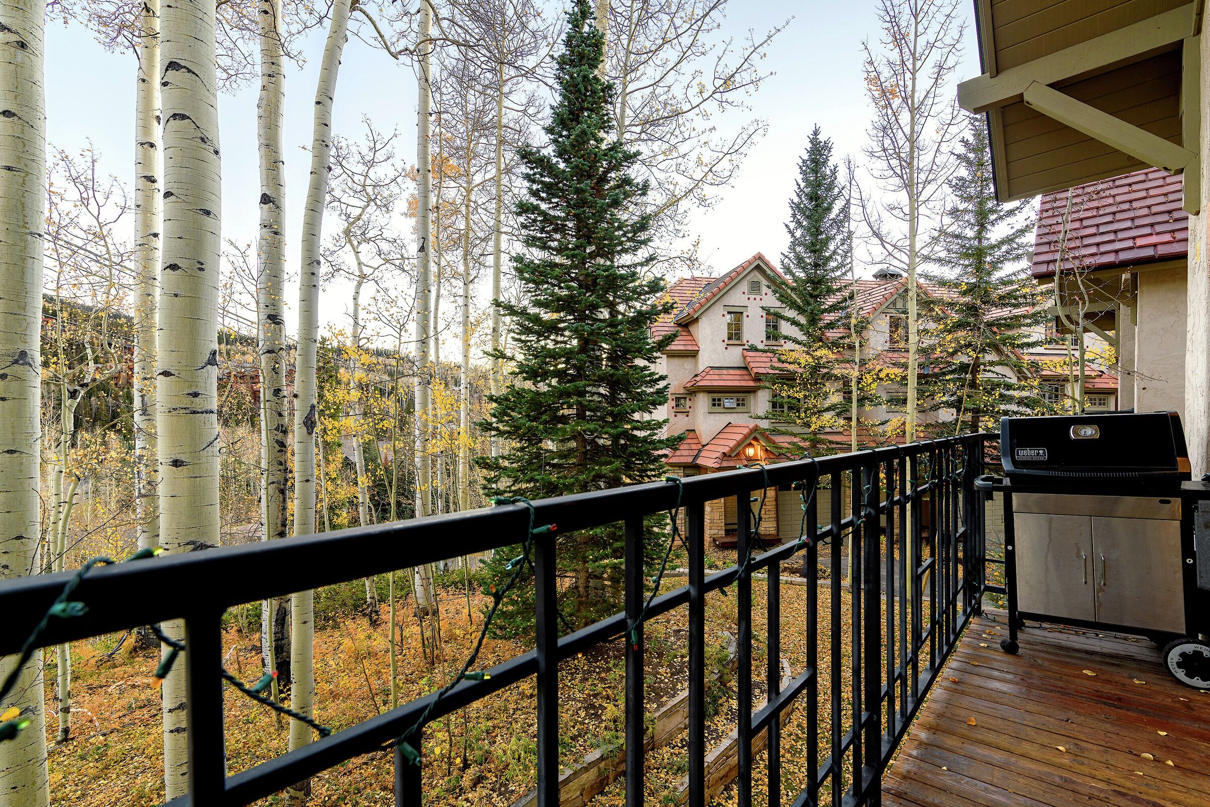 Balcony with BBQ