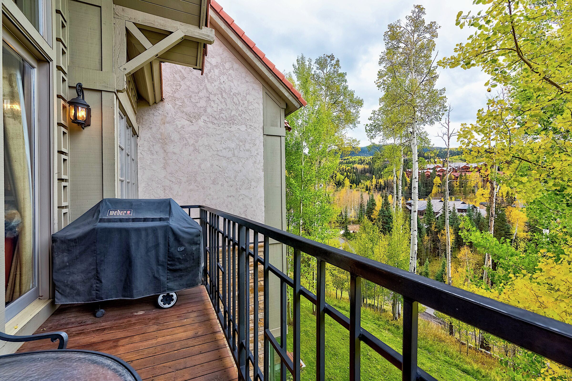 Balcony with BBQ