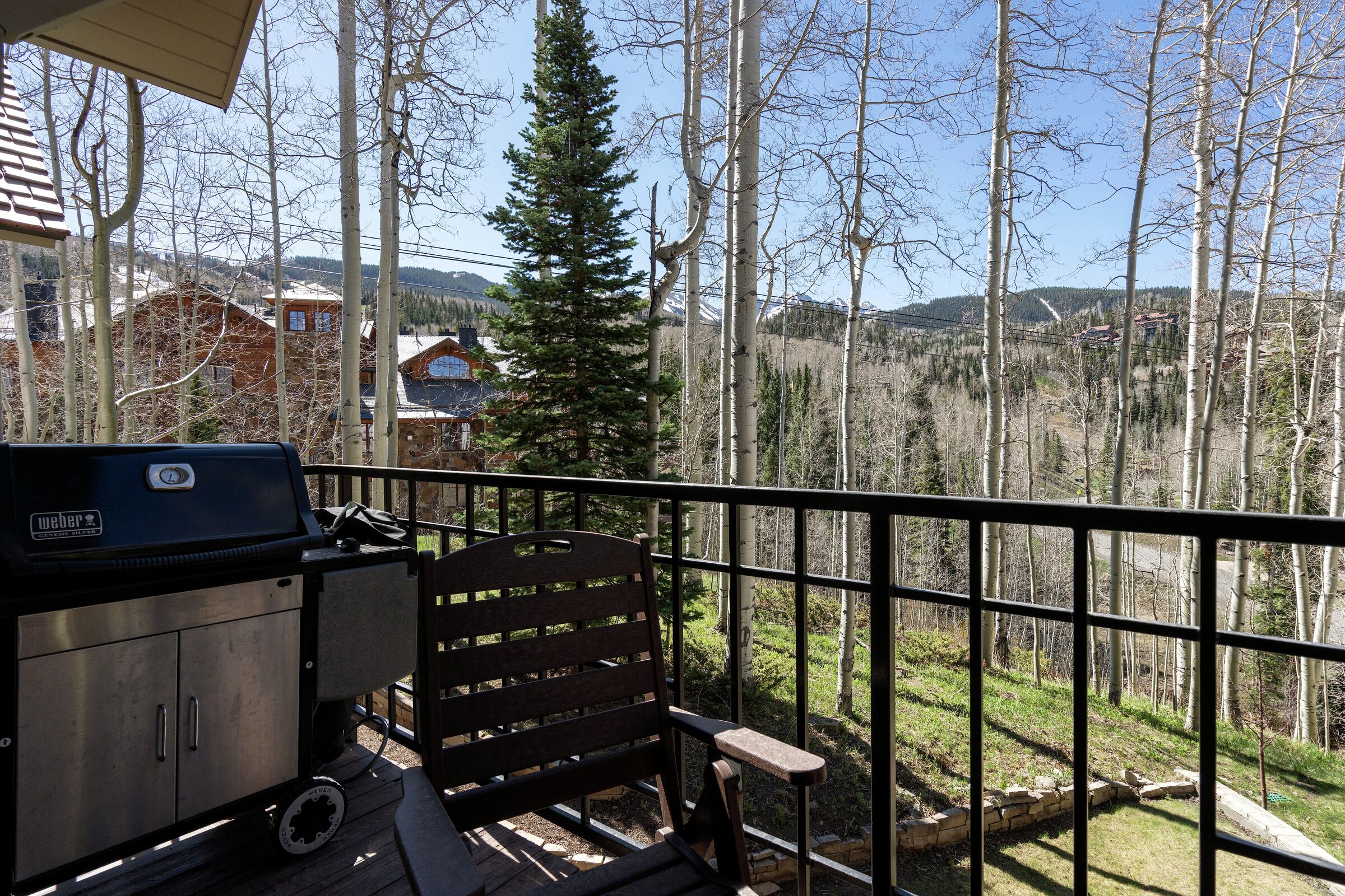 Balcony with BBQ