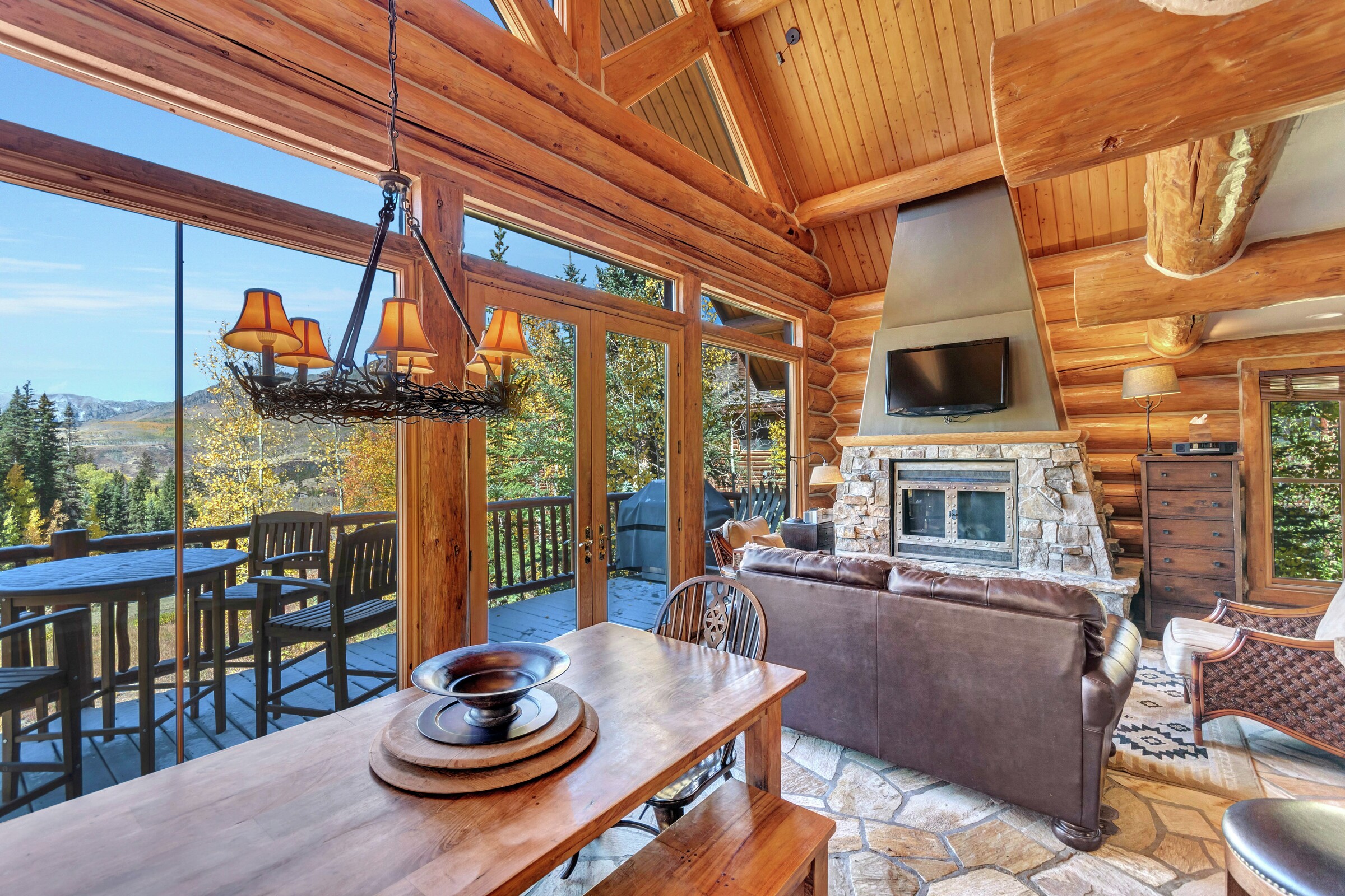 Dining Room & Living Room