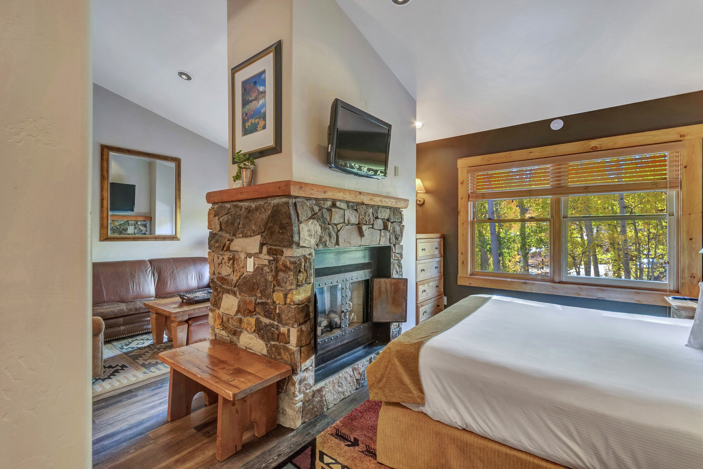 Junior Suite Sleeping Area