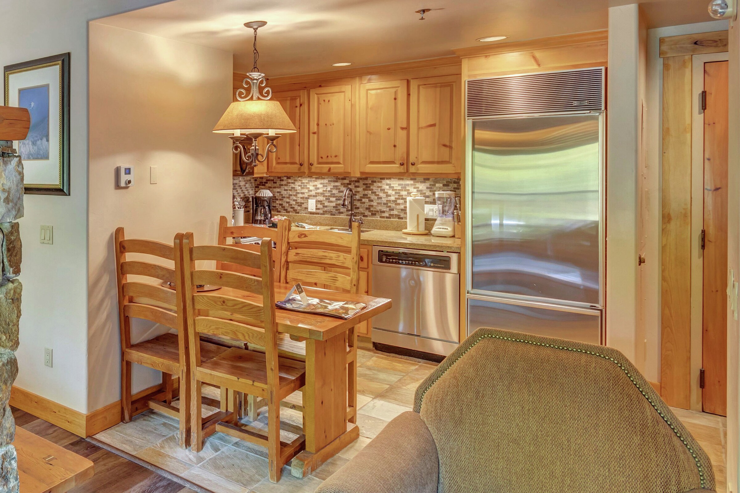 Junior Suite Dining Room & Kitchen