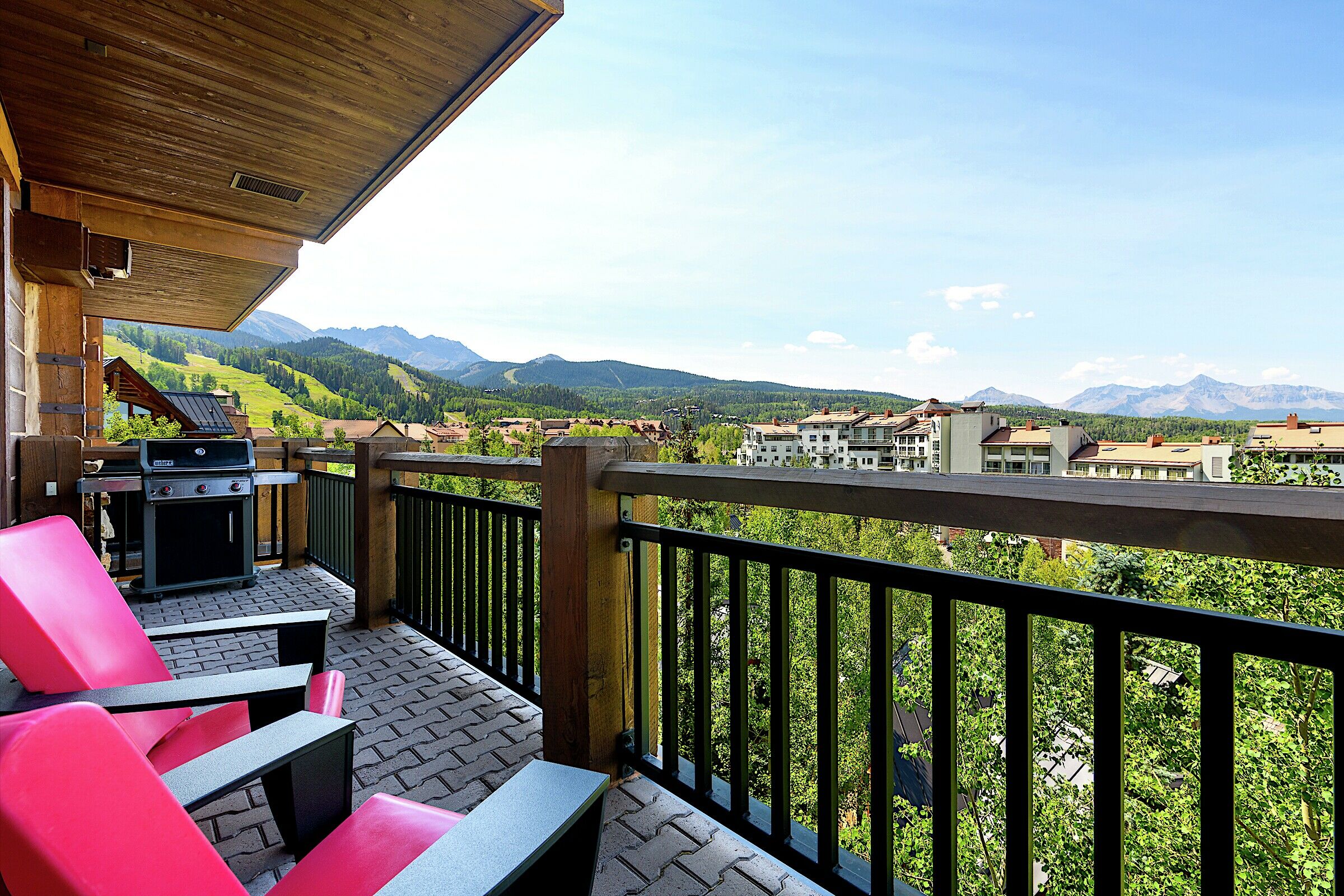 Balcony with BBQ