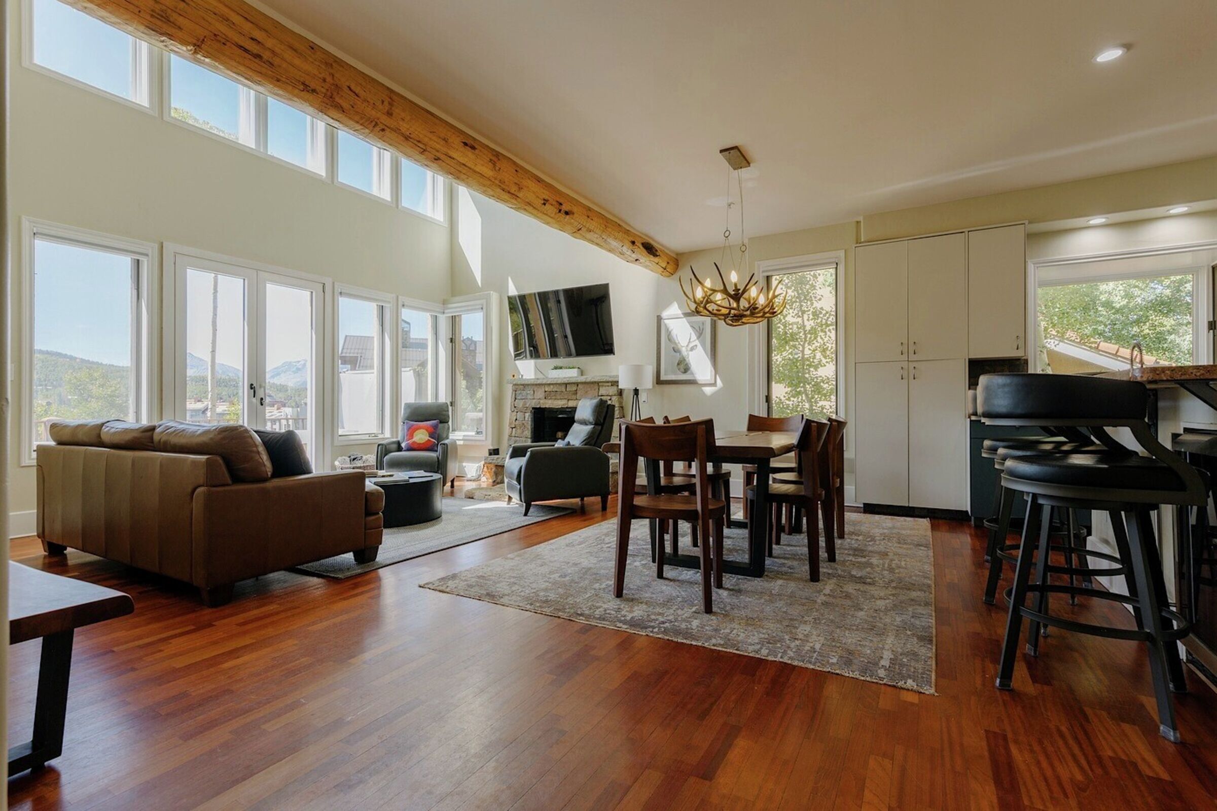 Dining Area & Living Area