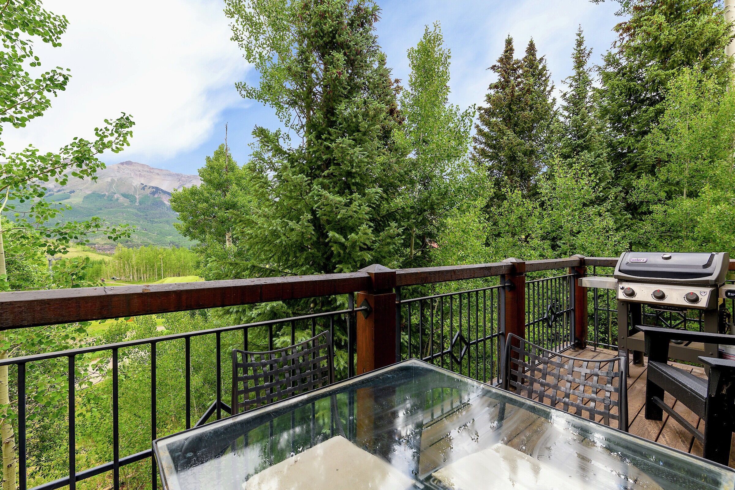Balcony with BBQ
