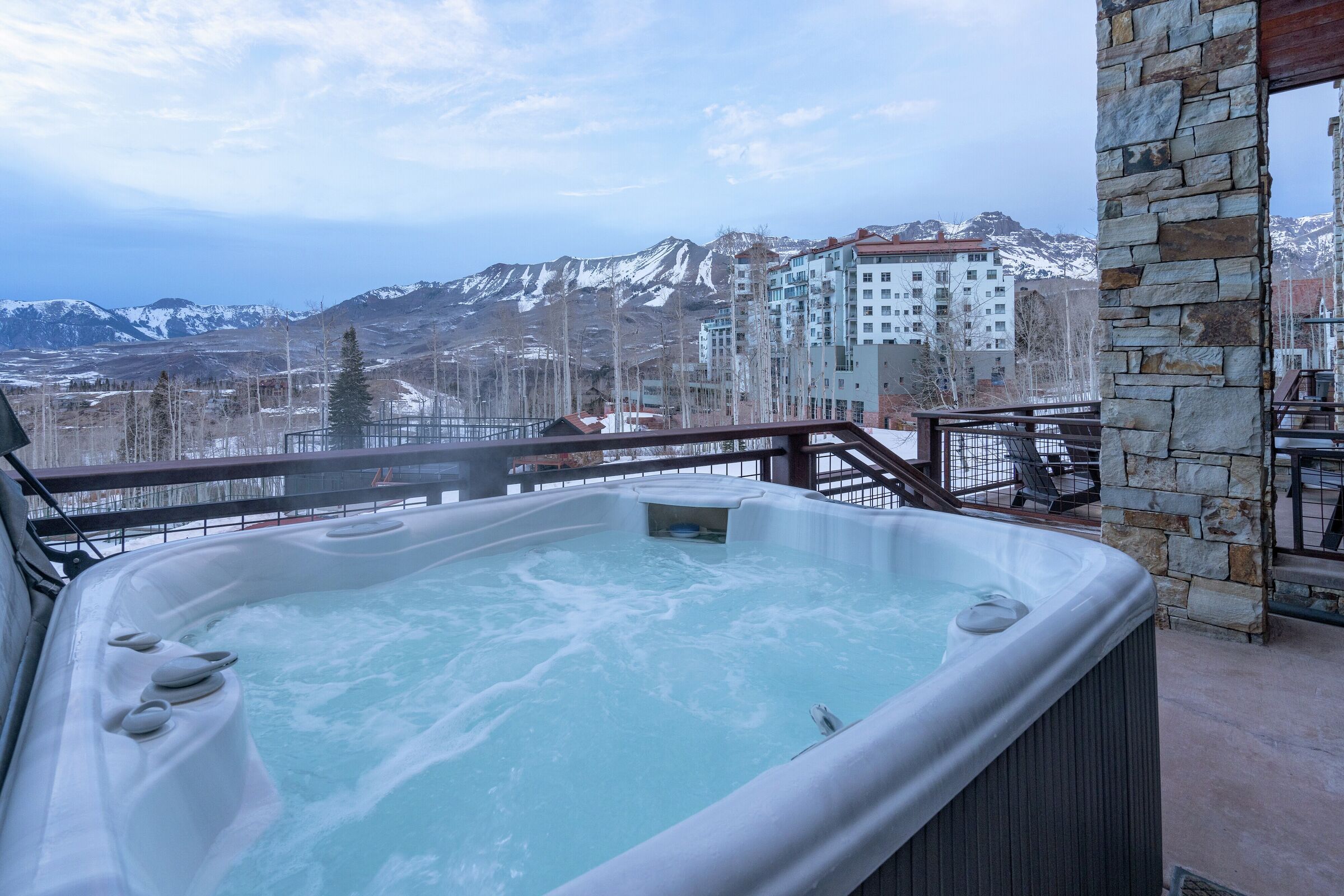 Balcony with Hot Tub